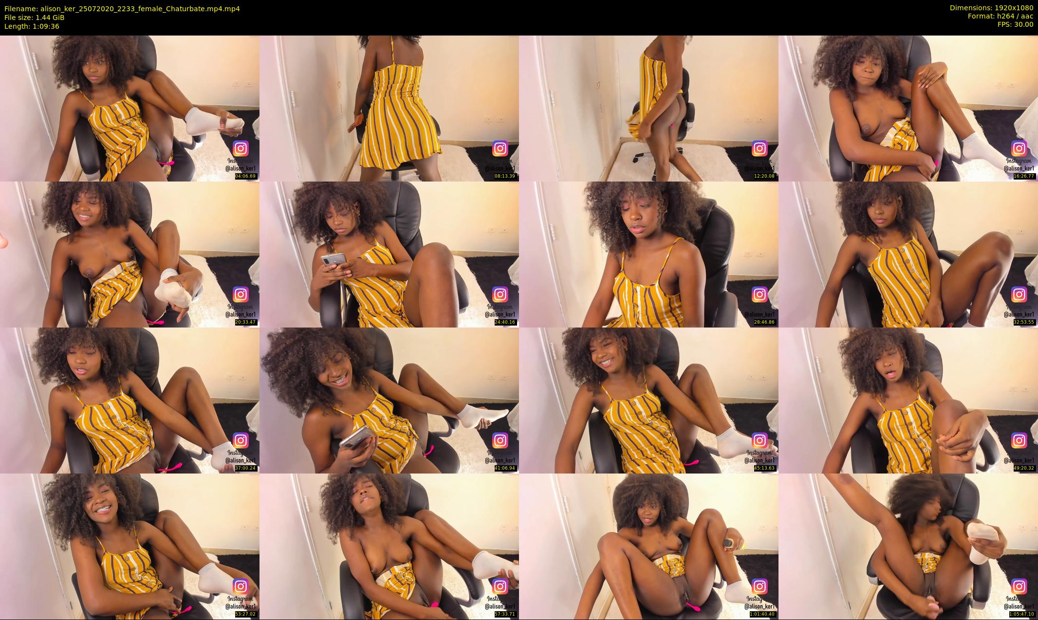 alison_ker — 70 minute Chaturbate female cam show recording, 1080p, Jul 25, 2020