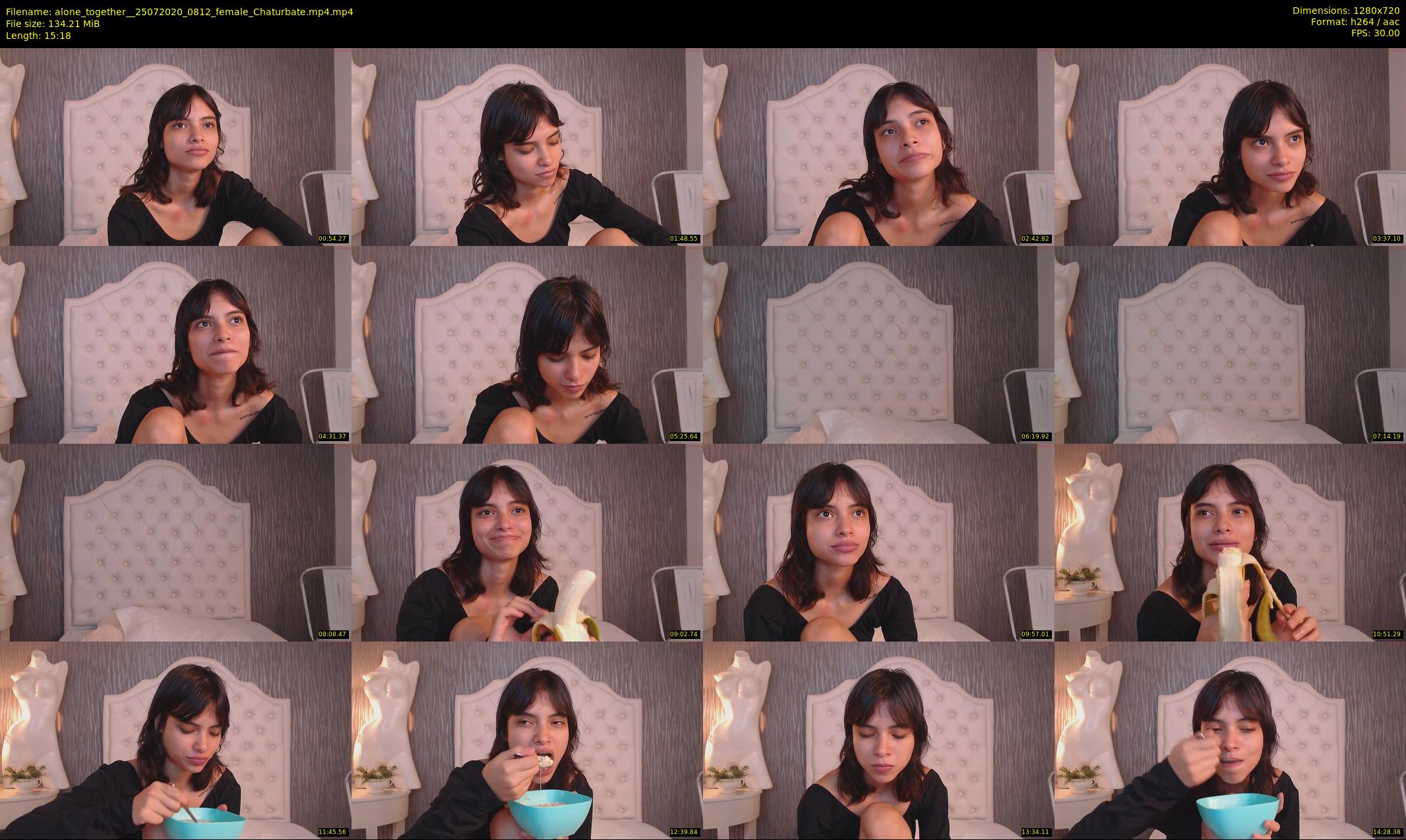 alone_together_ — 16 minute Chaturbate female cam show recording, 720p, Jul 25, 2020