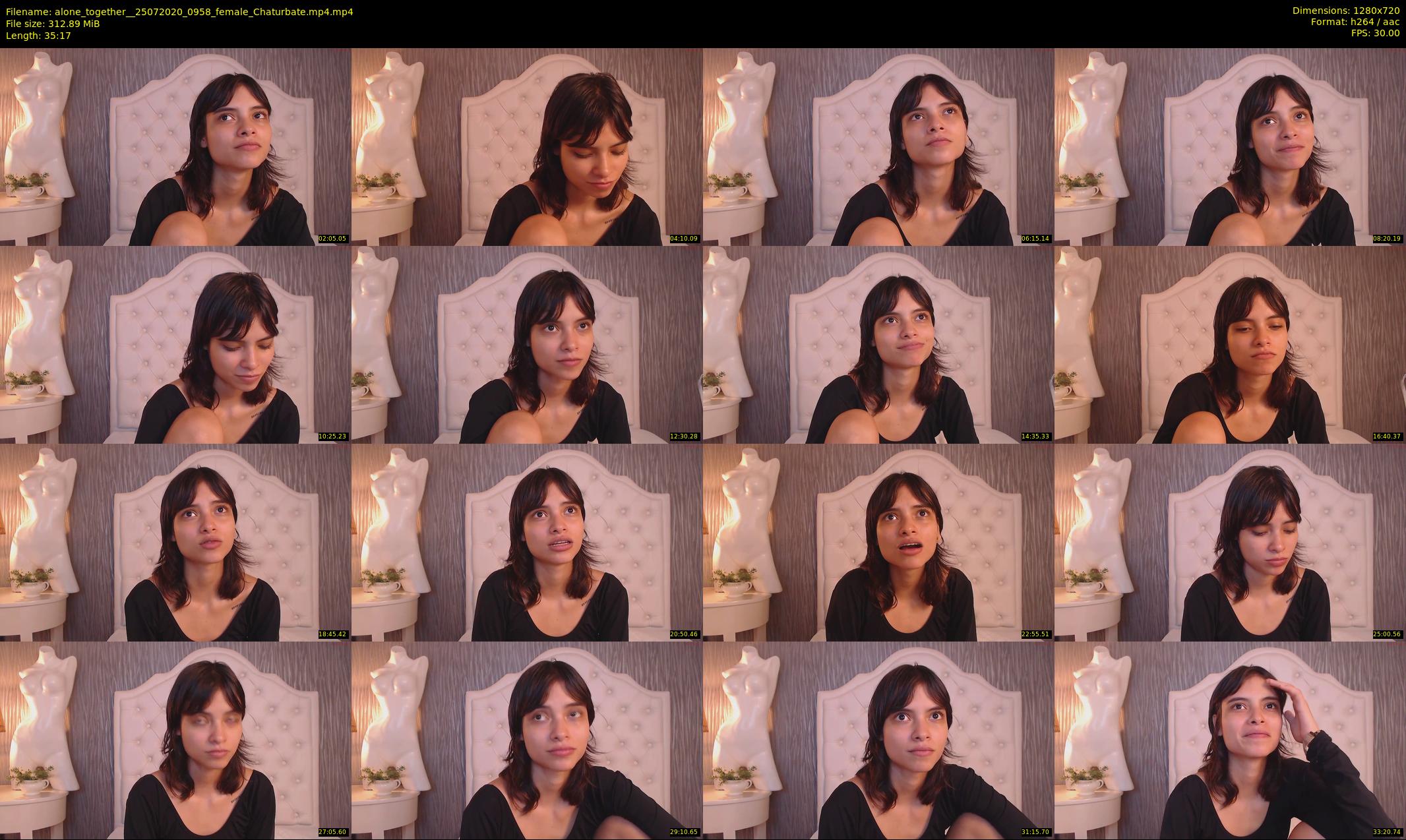 alone_together_ — 36 minute Chaturbate female cam show recording, 720p, Jul 25, 2020