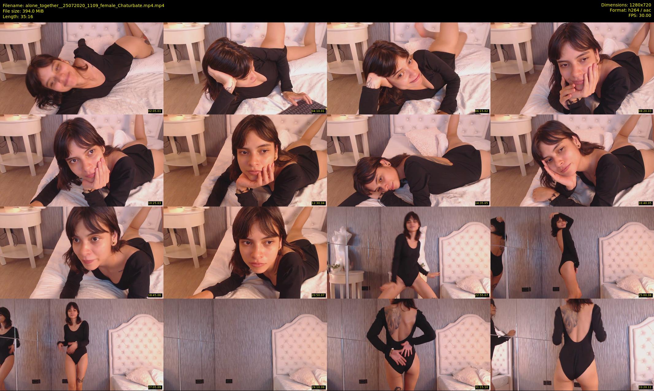 alone_together_ — 36 minute Chaturbate female cam show recording, 720p, Jul 25, 2020