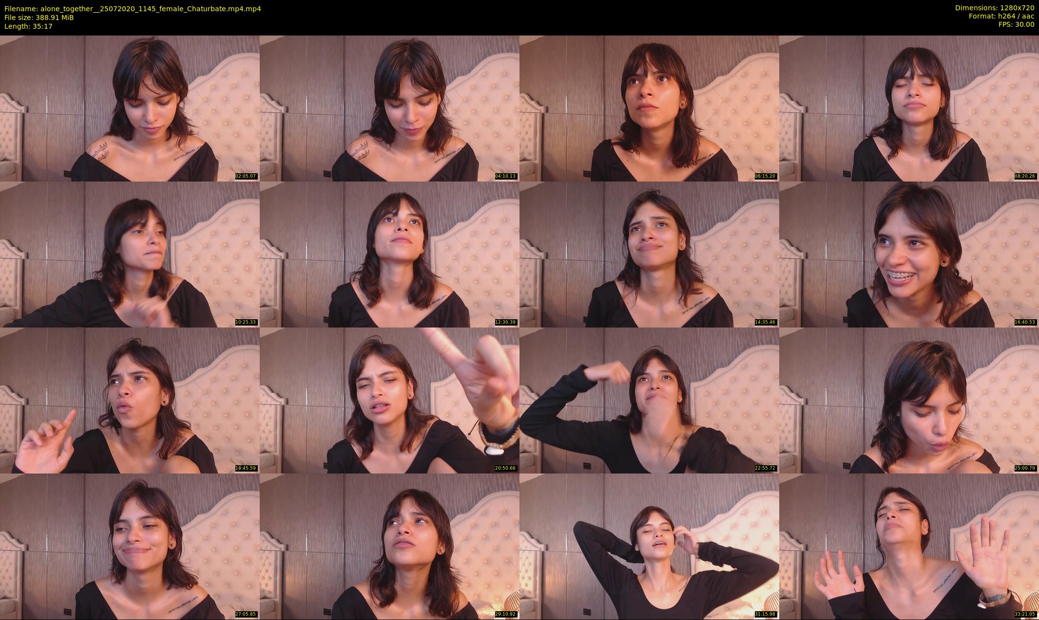 alone_together_ — 36 minute Chaturbate female cam show recording, 720p, Jul 25, 2020
