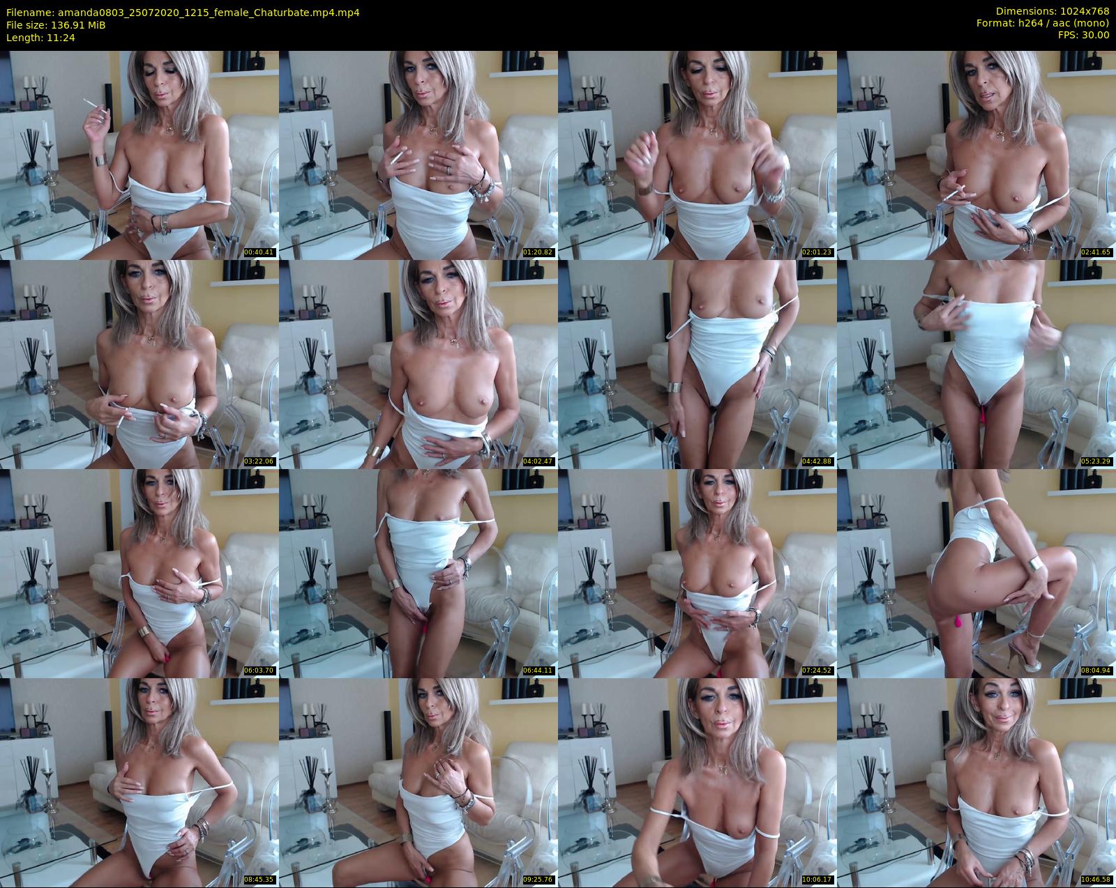 amanda0803 — 12 minute Chaturbate female cam show recording, 720p, Jul 25, 2020