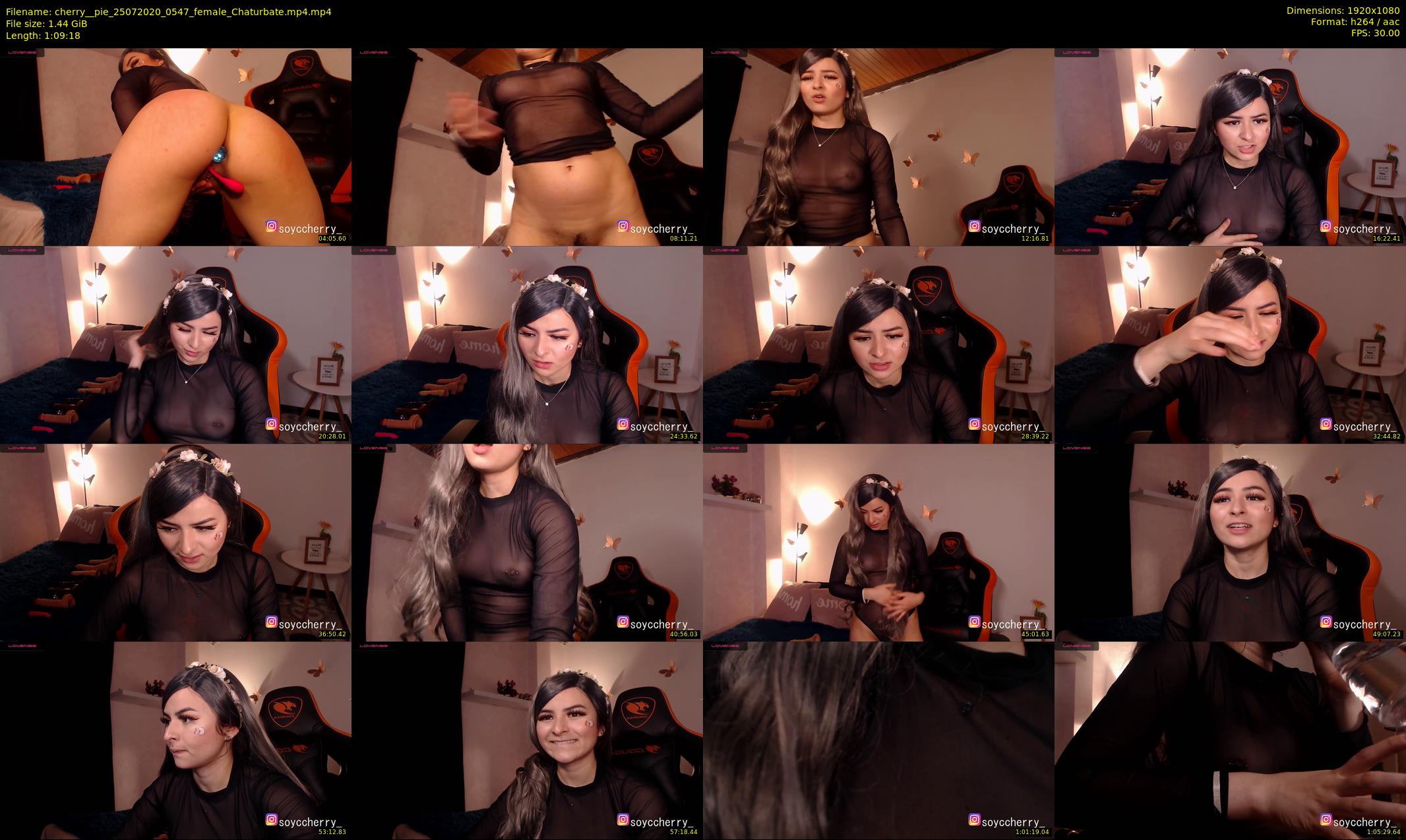 cherry__pie — 70 minute Chaturbate female cam show recording, 1080p, Jul 25, 2020