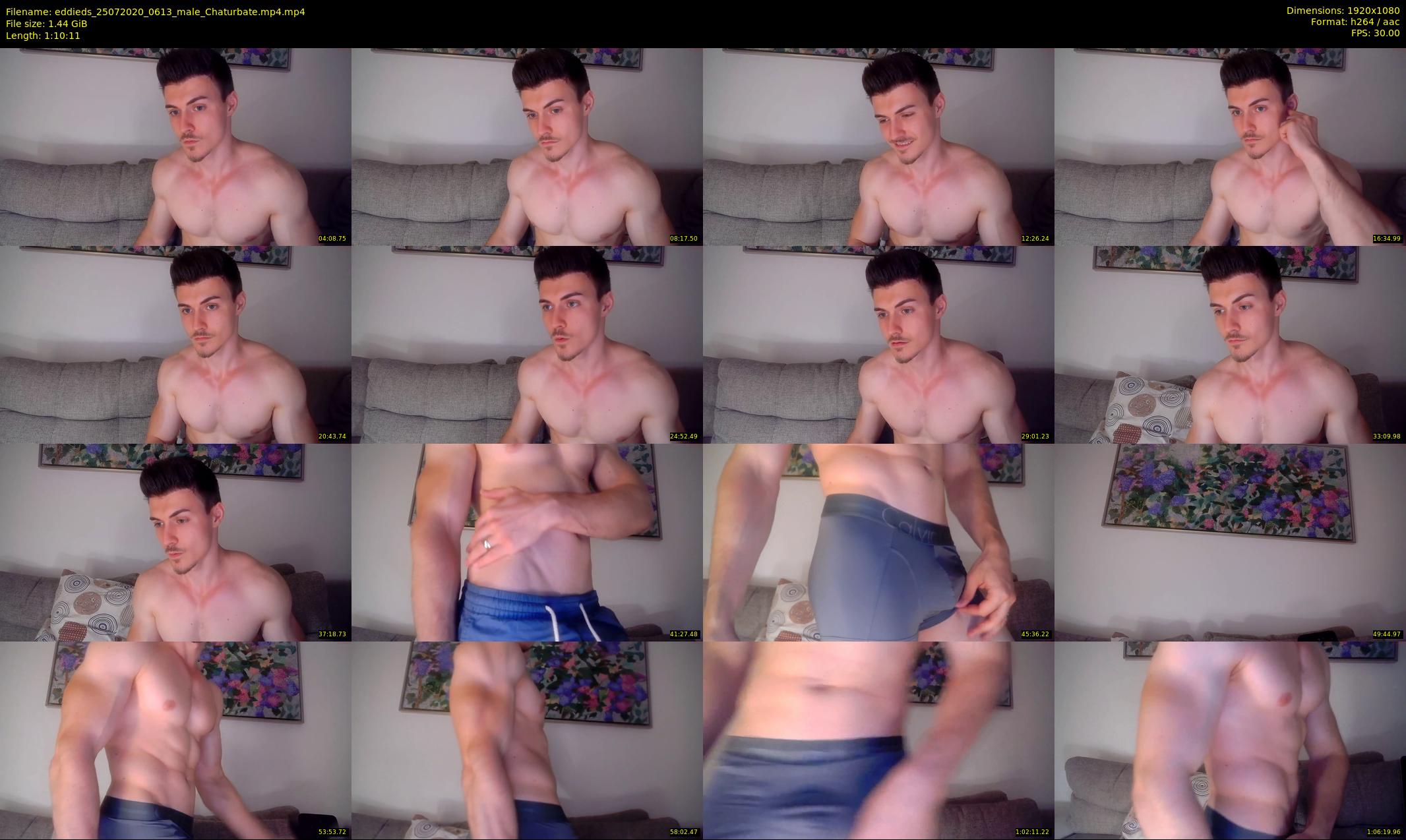 eddieds — 71 minute Chaturbate male cam show recording, 1080p, Jul 25, 2020