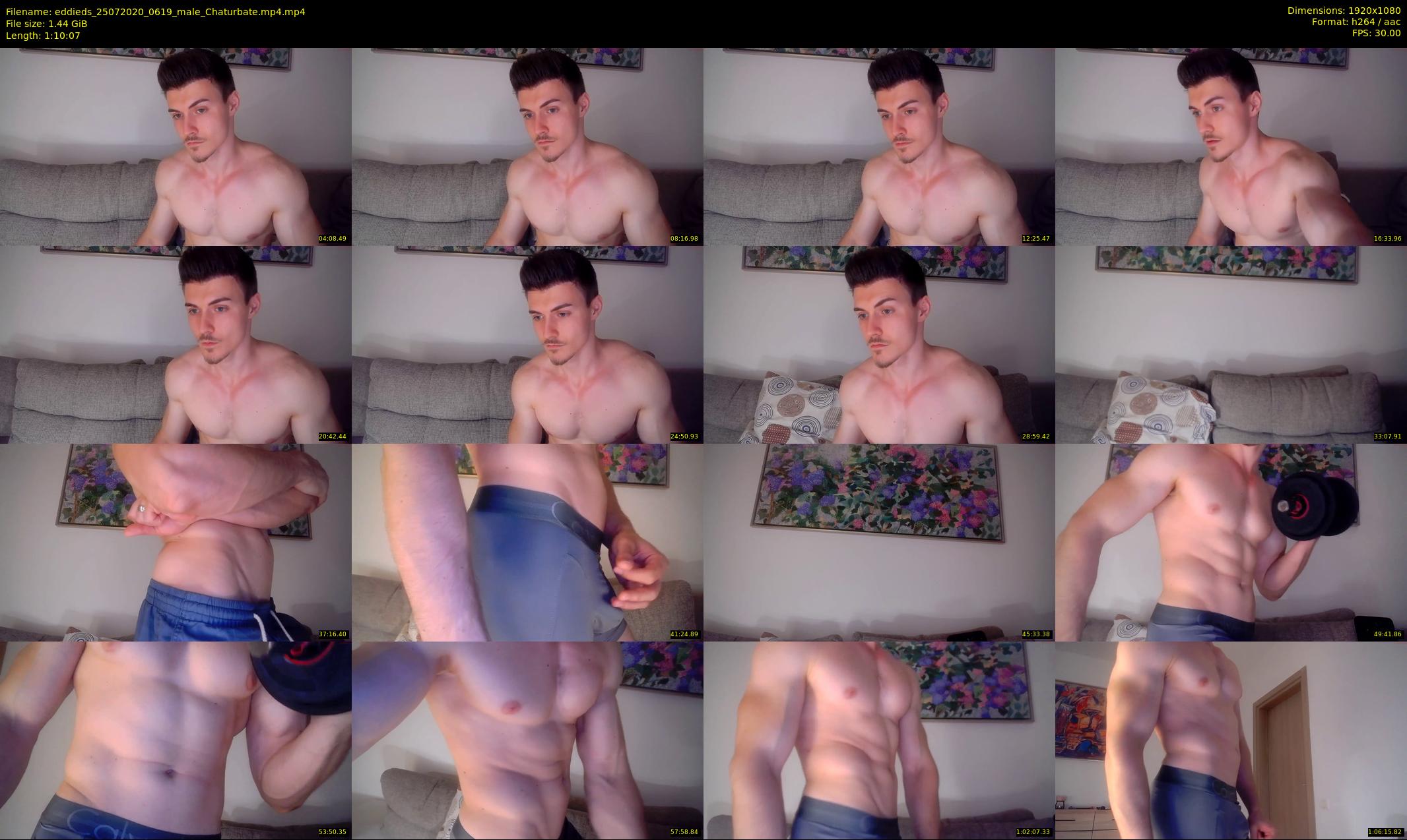 eddieds — 71 minute Chaturbate male cam show recording, 1080p, Jul 25, 2020