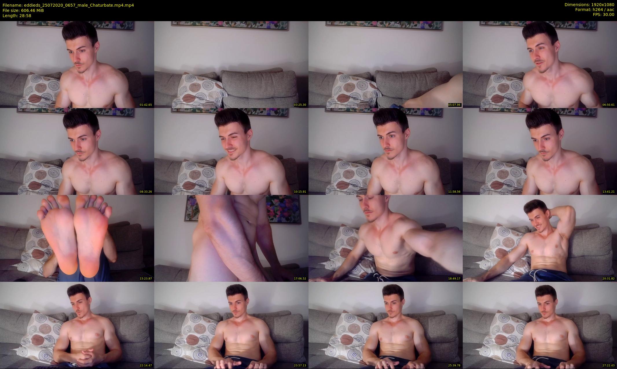 eddieds — 29 minute Chaturbate male cam show recording, 1080p, Jul 25, 2020