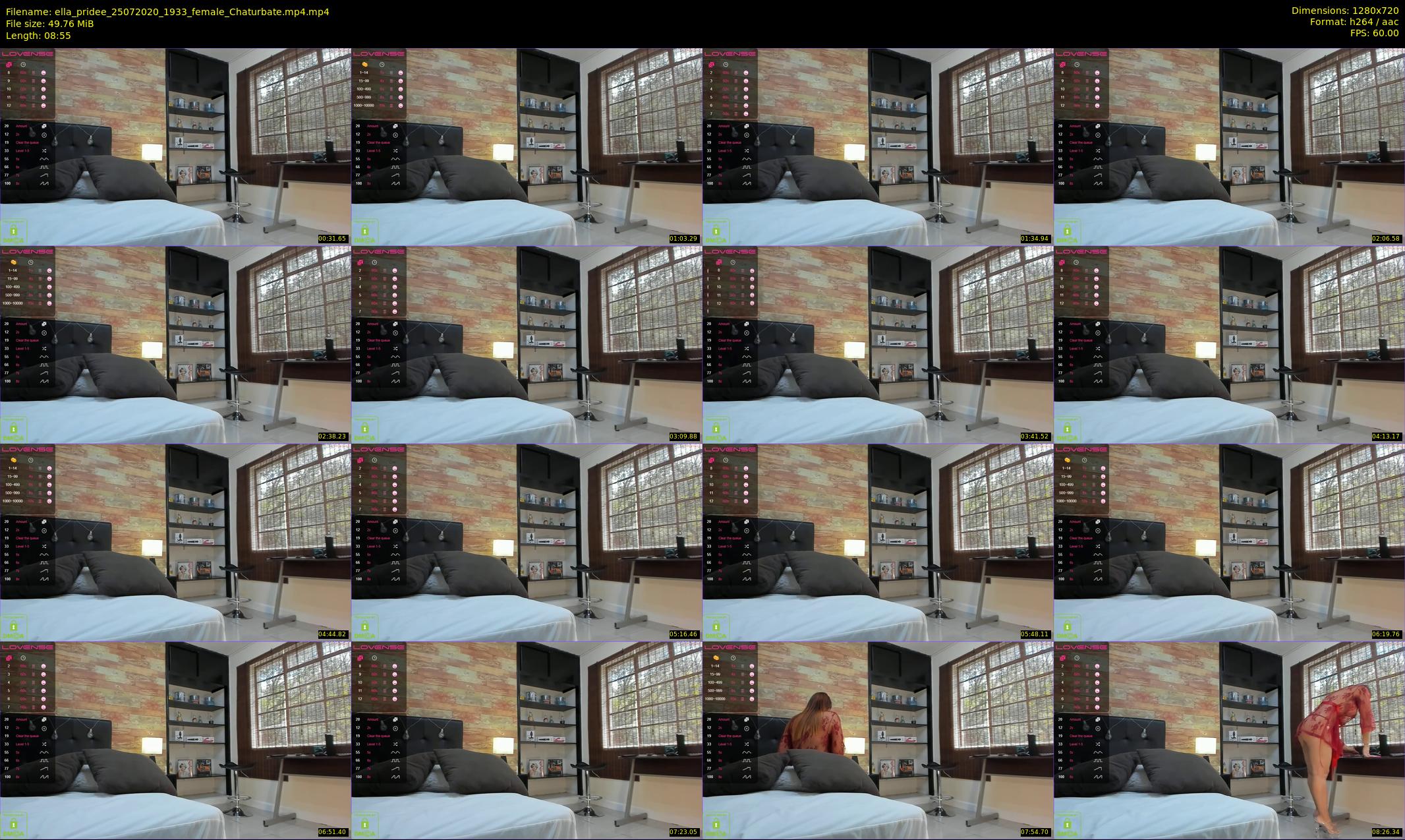 ella_pridee — 9 minute Chaturbate female cam show recording, 720p, Jul 25, 2020