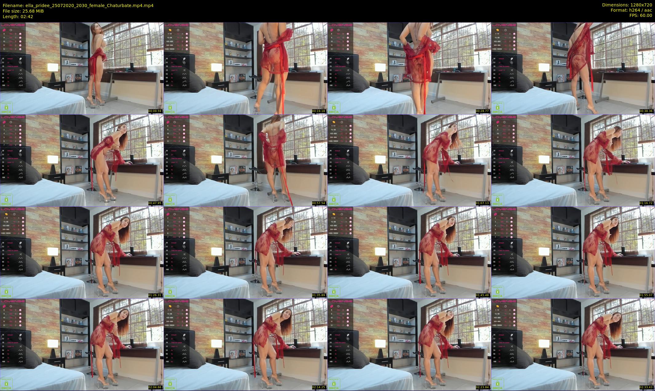 ella_pridee — 3 minute Chaturbate female cam show recording, 720p, Jul 25, 2020