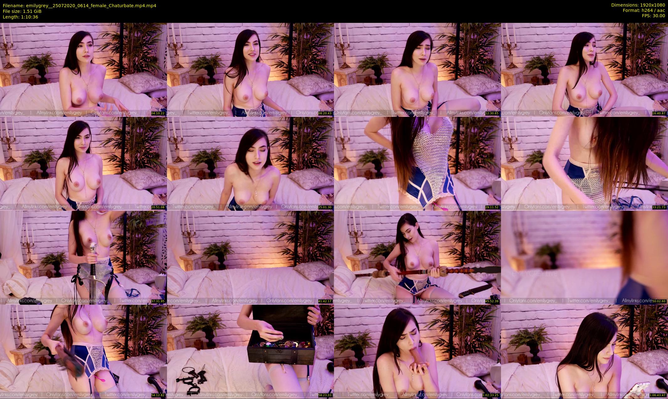 emilygrey_ — 71 minute Chaturbate female cam show recording, 1080p, Jul 25, 2020
