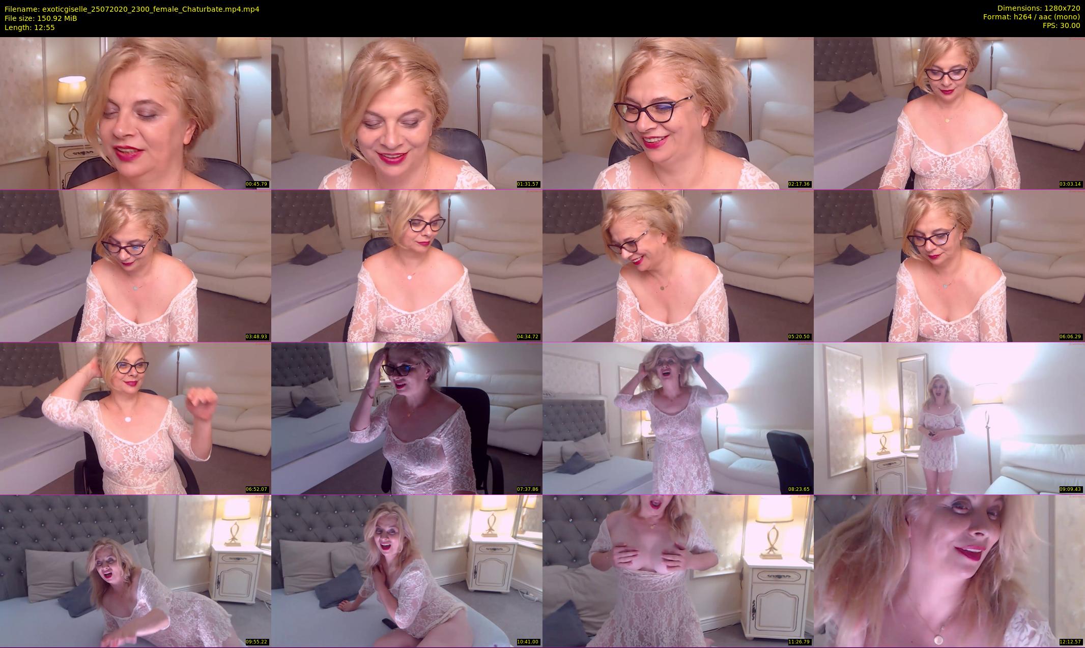 exoticgiselle — 13 minute Chaturbate female cam show recording, 720p, Jul 25, 2020