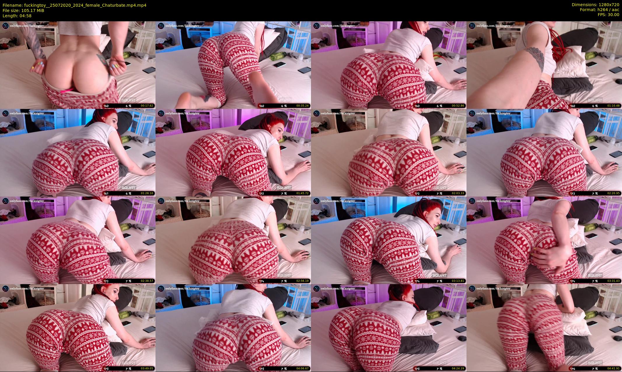 fuckingtoy_ — 5 minute Chaturbate female cam show recording, 720p, Jul 25, 2020