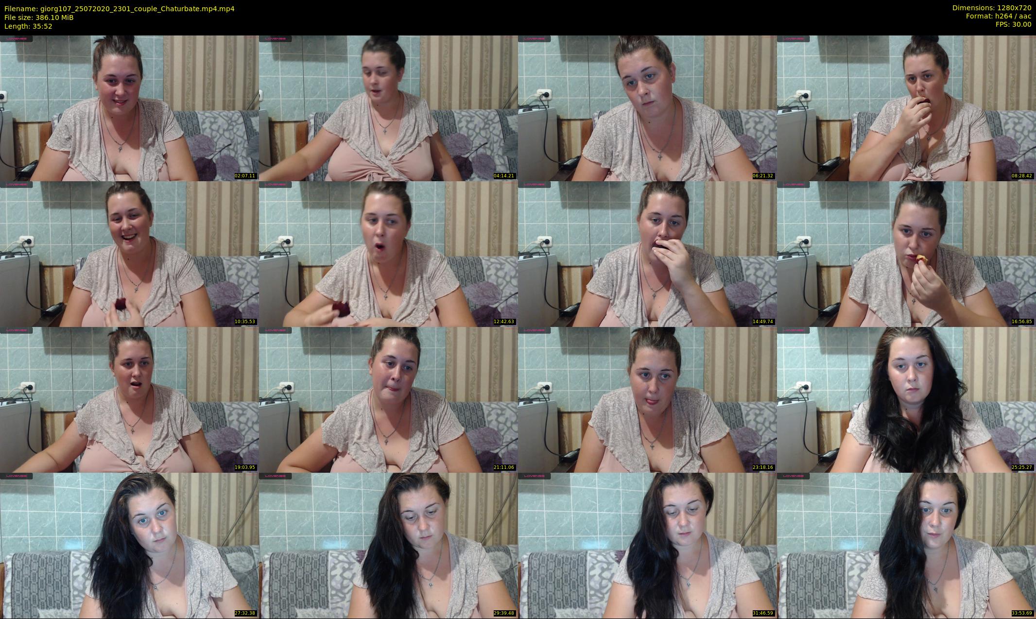 giorg107 — 36 minute Chaturbate couple cam show recording, 720p, Jul 25, 2020
