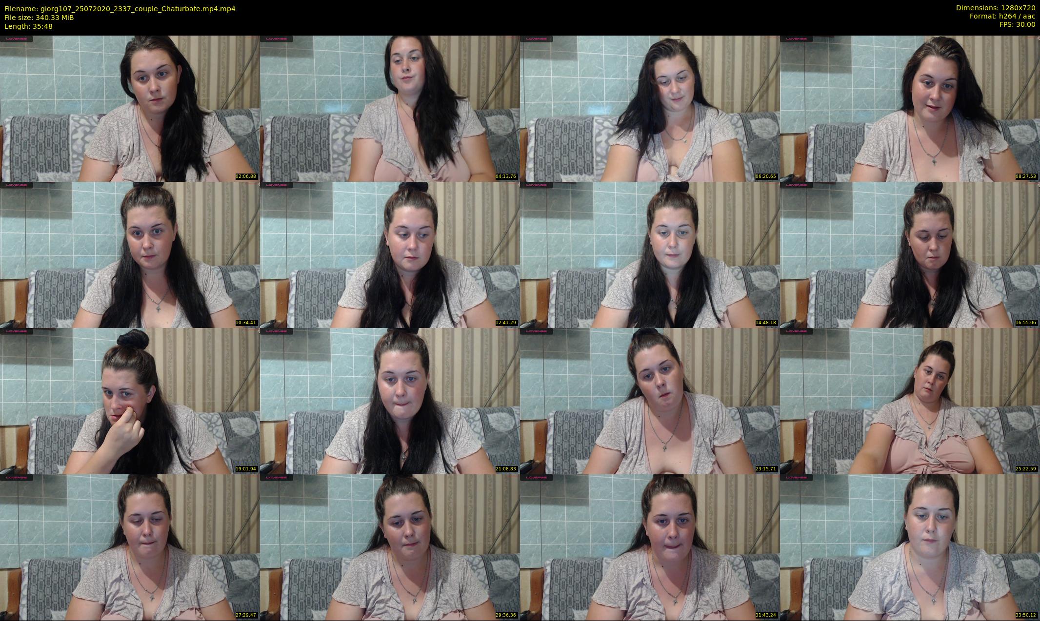 giorg107 — 36 minute Chaturbate couple cam show recording, 720p, Jul 25, 2020
