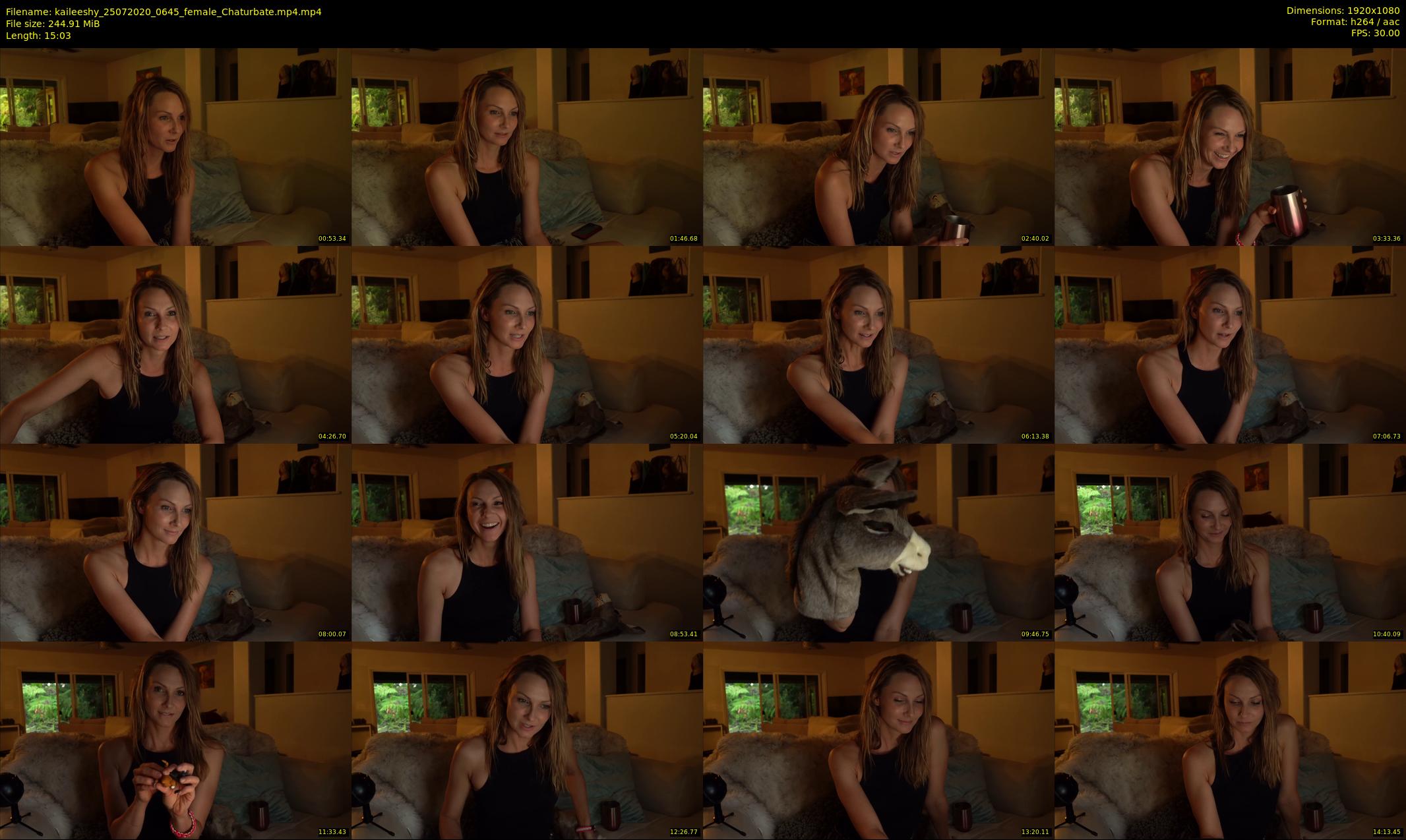 kaileeshy — 16 minute Chaturbate female cam show recording, 1080p, Jul 25, 2020
