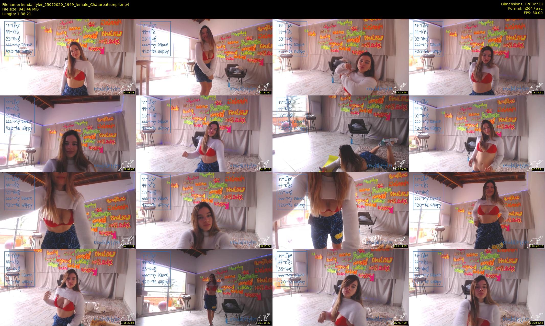 kendalltyler — 99 minute Chaturbate female cam show recording, 720p, Jul 25, 2020
