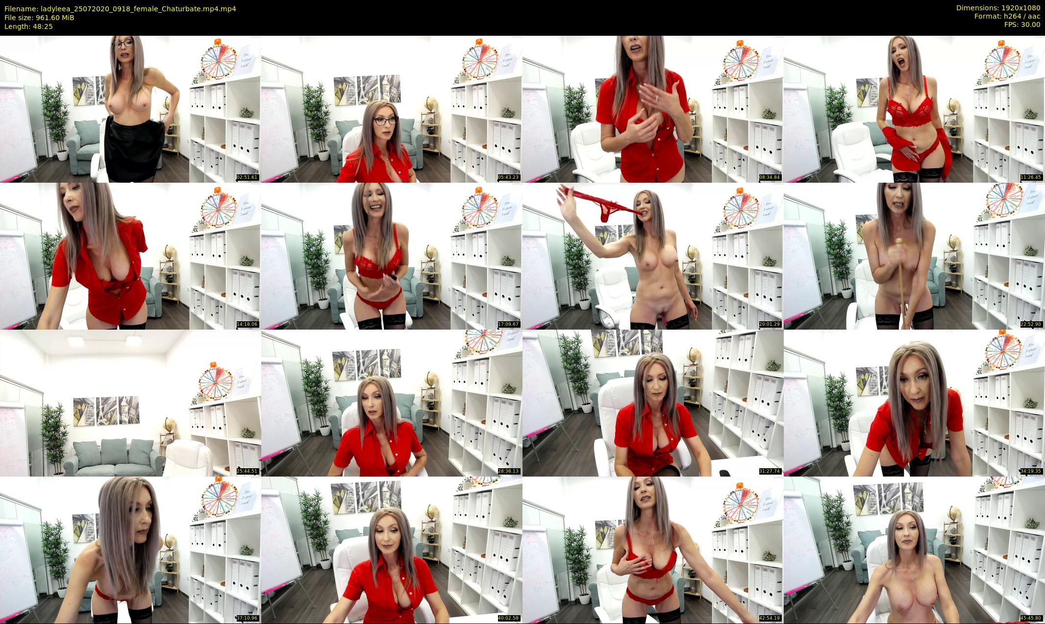 ladyleea — 49 minute Chaturbate female cam show recording, 1080p, Jul 25, 2020