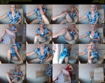 mallinia — 89 minute Chaturbate female cam show recording, 720p, Jul 25, 2020