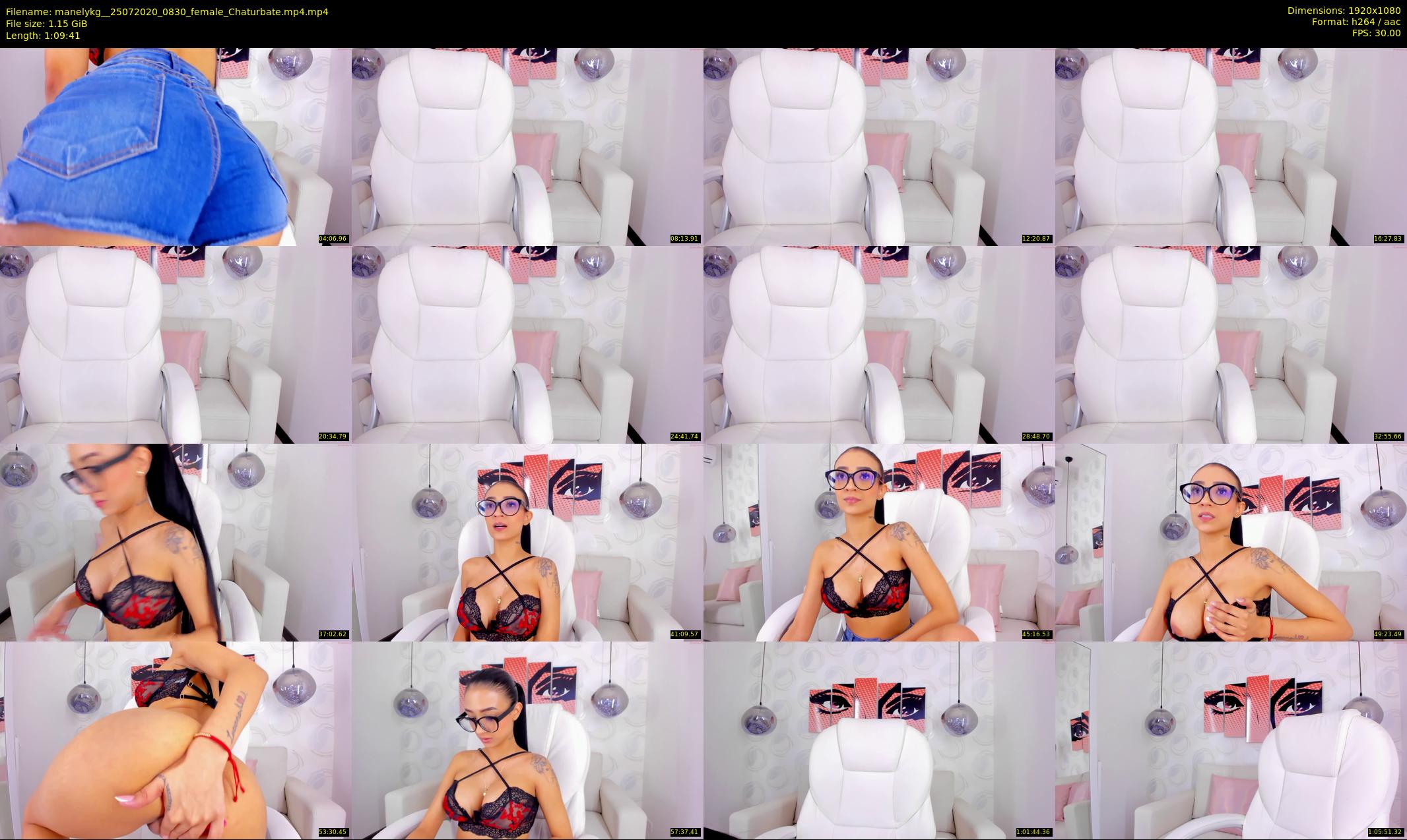 manelykg_ — 70 minute Chaturbate female cam show recording, 1080p, Jul 25, 2020