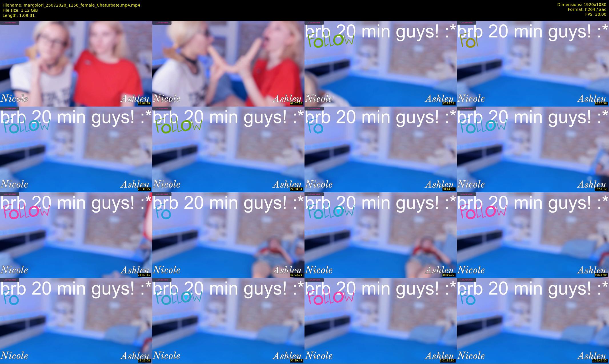 margolori — 70 minute Chaturbate couple cam show recording, 1080p, Jul 25, 2020