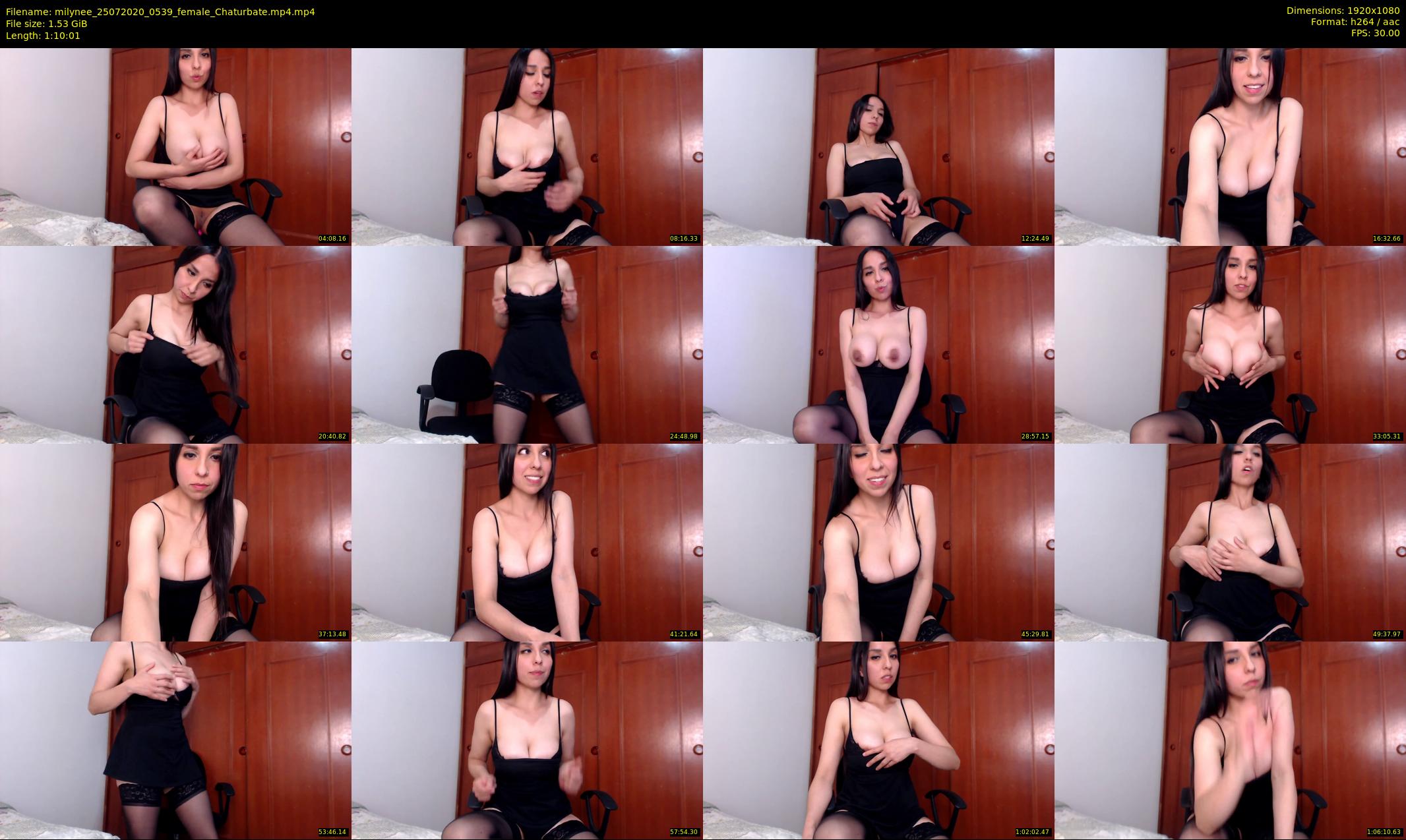milynee — 71 minute Chaturbate female cam show recording, 1080p, Jul 25, 2020
