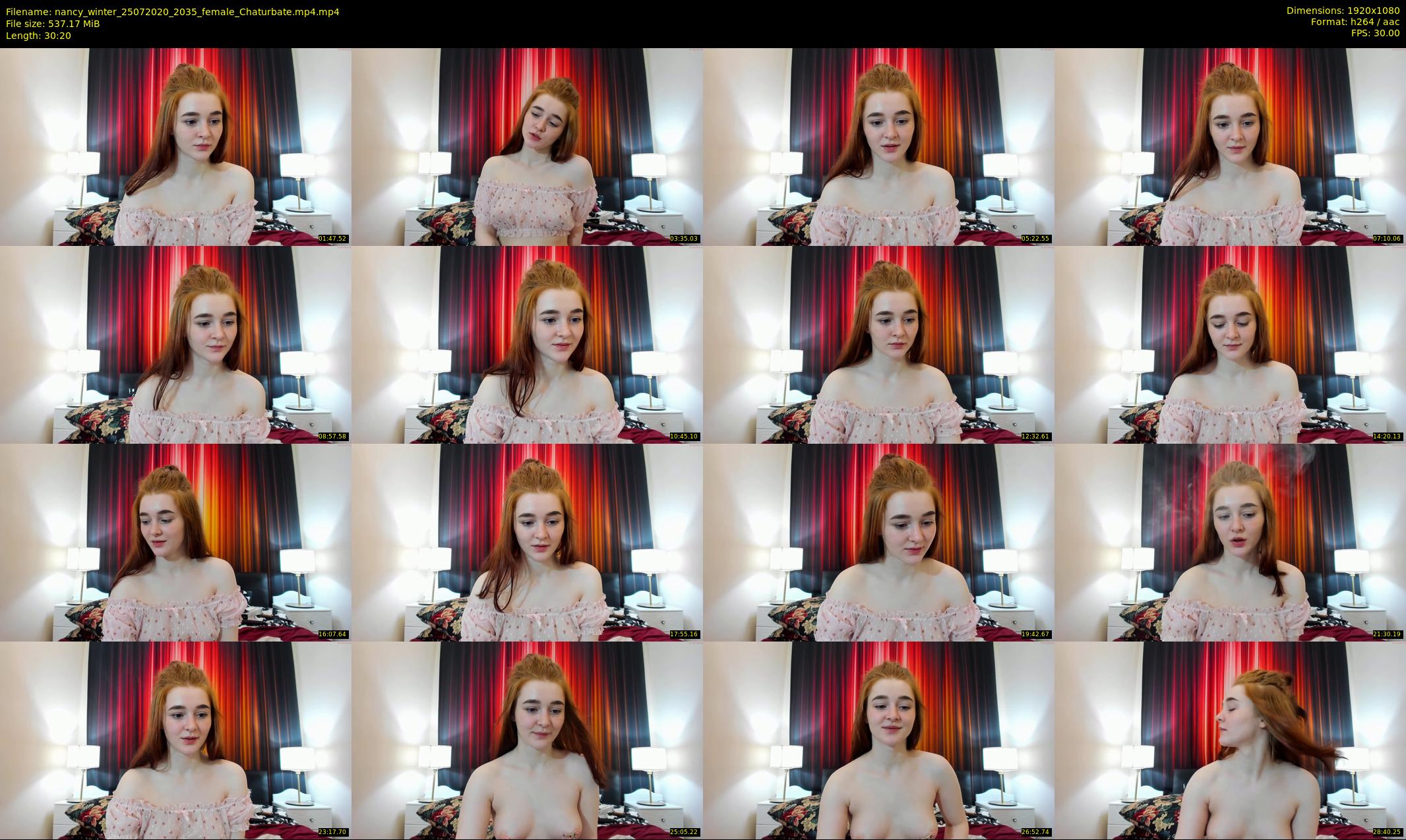 nancy_winter — 31 minute Chaturbate female cam show recording, 1080p, Jul 25, 2020