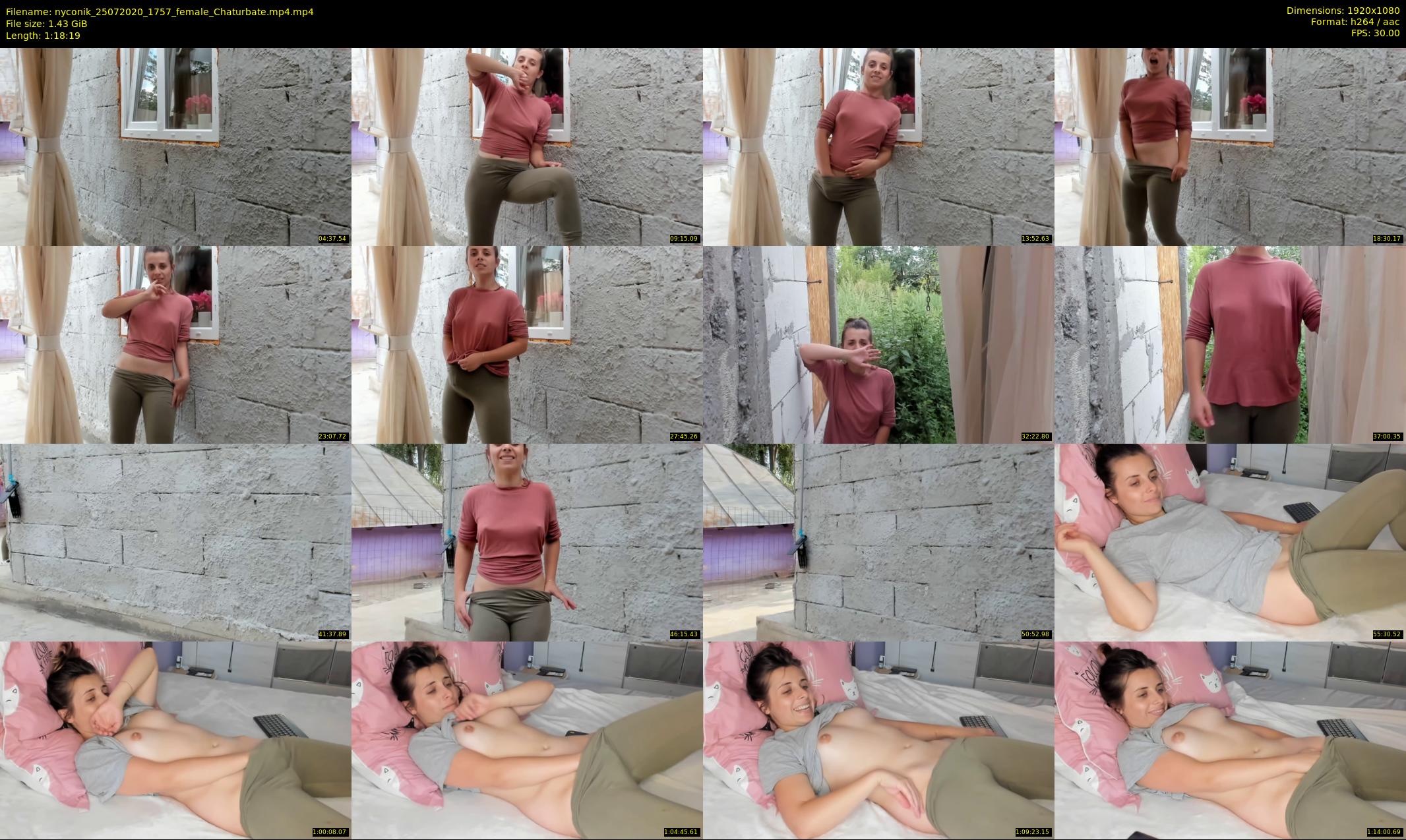 nyconik — 79 minute Chaturbate female cam show recording, 1080p, Jul 25, 2020