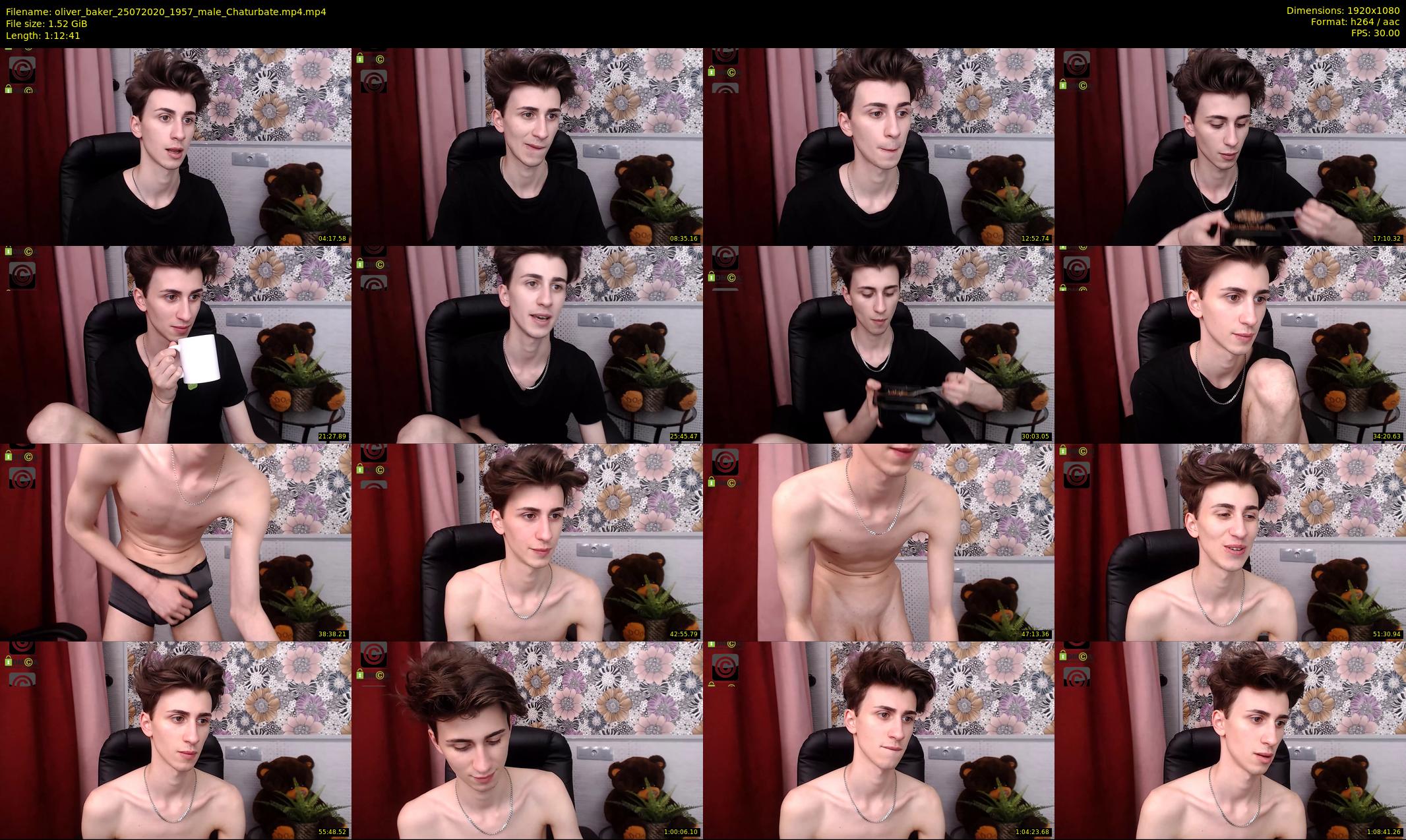 oliver_baker — 73 minute Chaturbate male cam show recording, 1080p, Jul 25, 2020