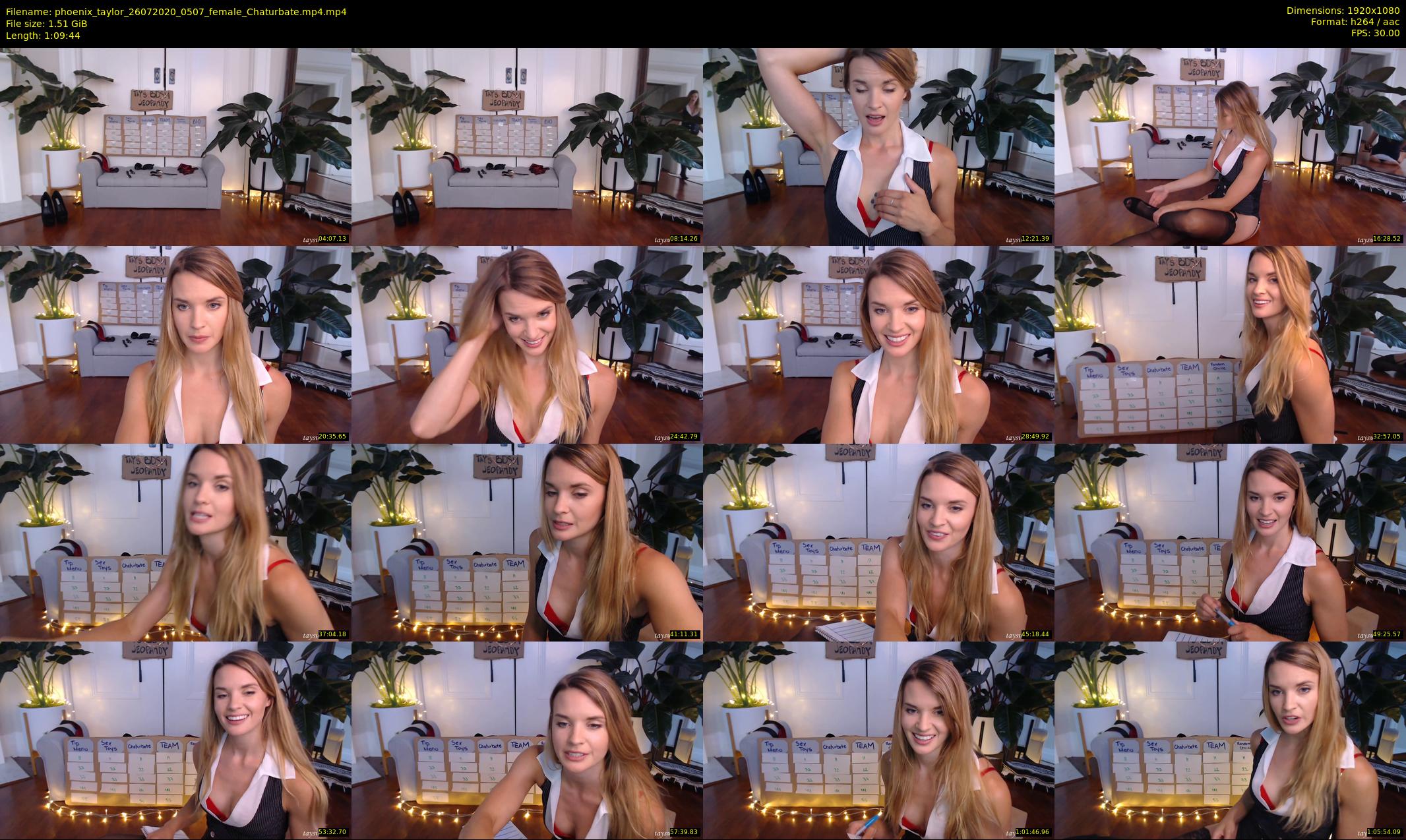 phoenix_taylor — 70 minute Chaturbate female cam show recording, 1080p, Jul 26, 2020