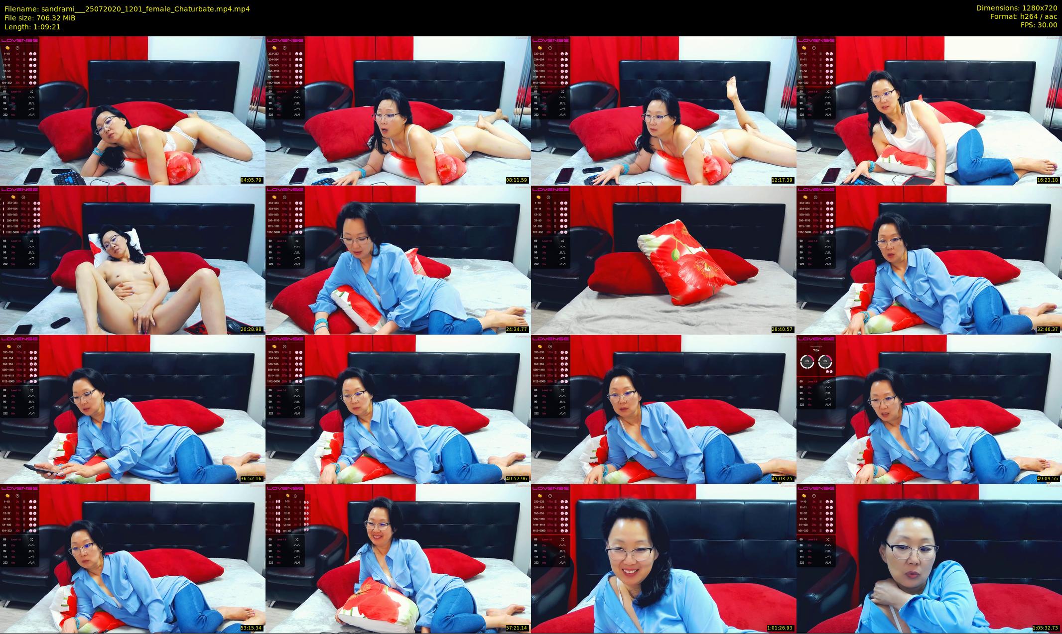 sandrami__ — 70 minute Chaturbate female cam show recording, 720p, Jul 25, 2020