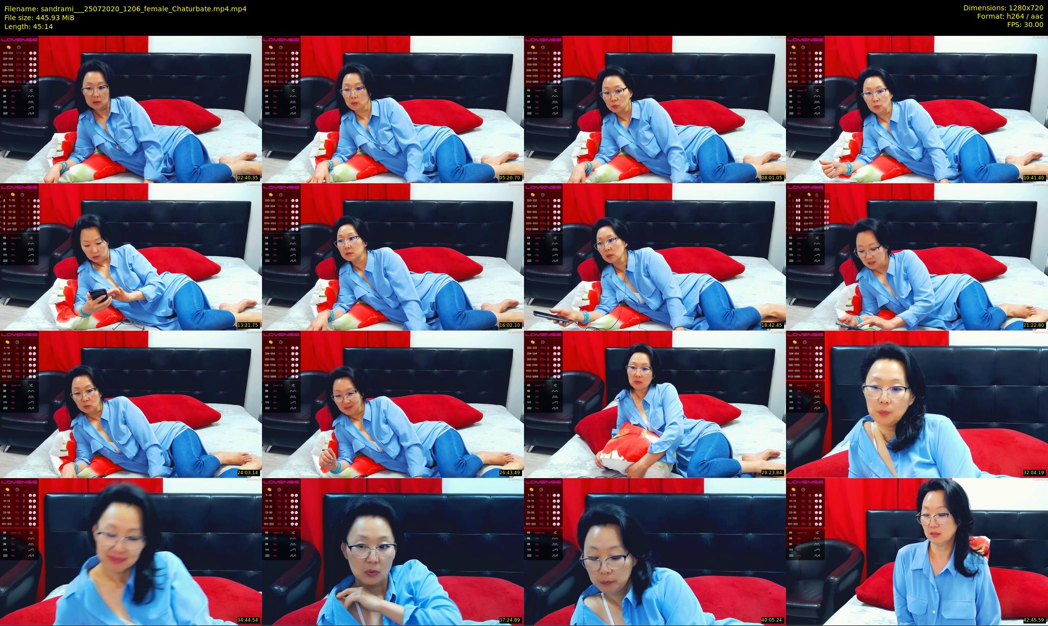 sandrami__ — 46 minute Chaturbate female cam show recording, 720p, Jul 25, 2020