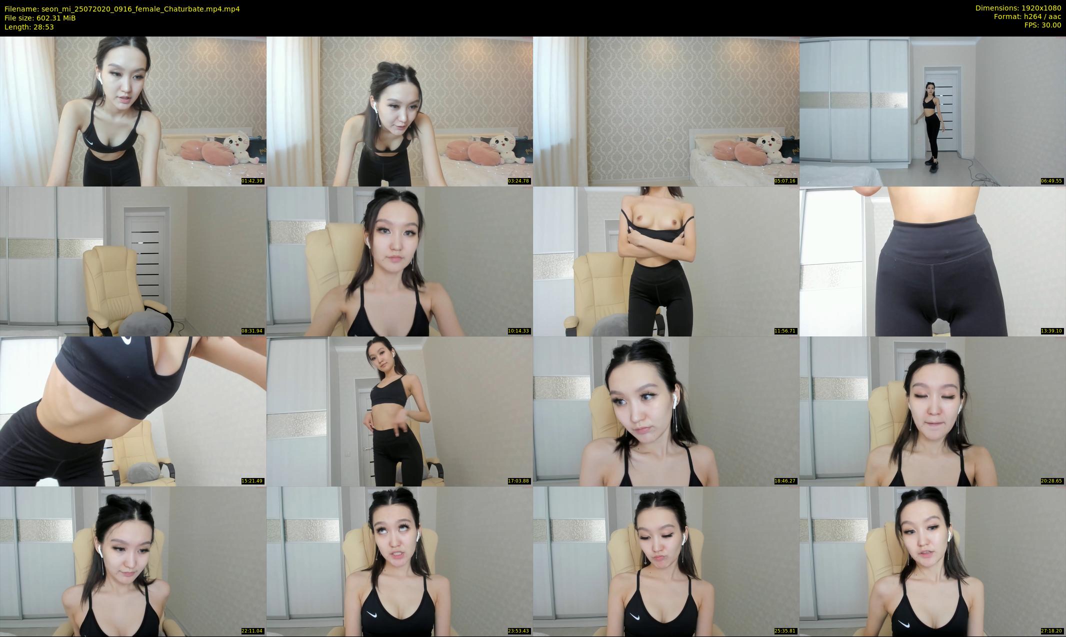 seon_mi — 29 minute Chaturbate female cam show recording, 1080p, Jul 25, 2020