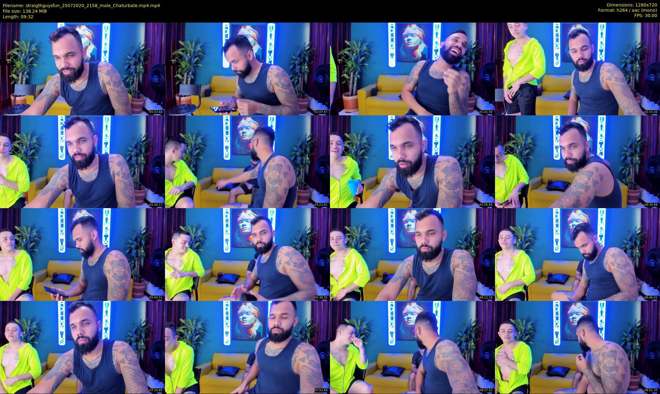 straigthguysfun — 10 minute Chaturbate male cam show recording, 720p, Jul 25, 2020
