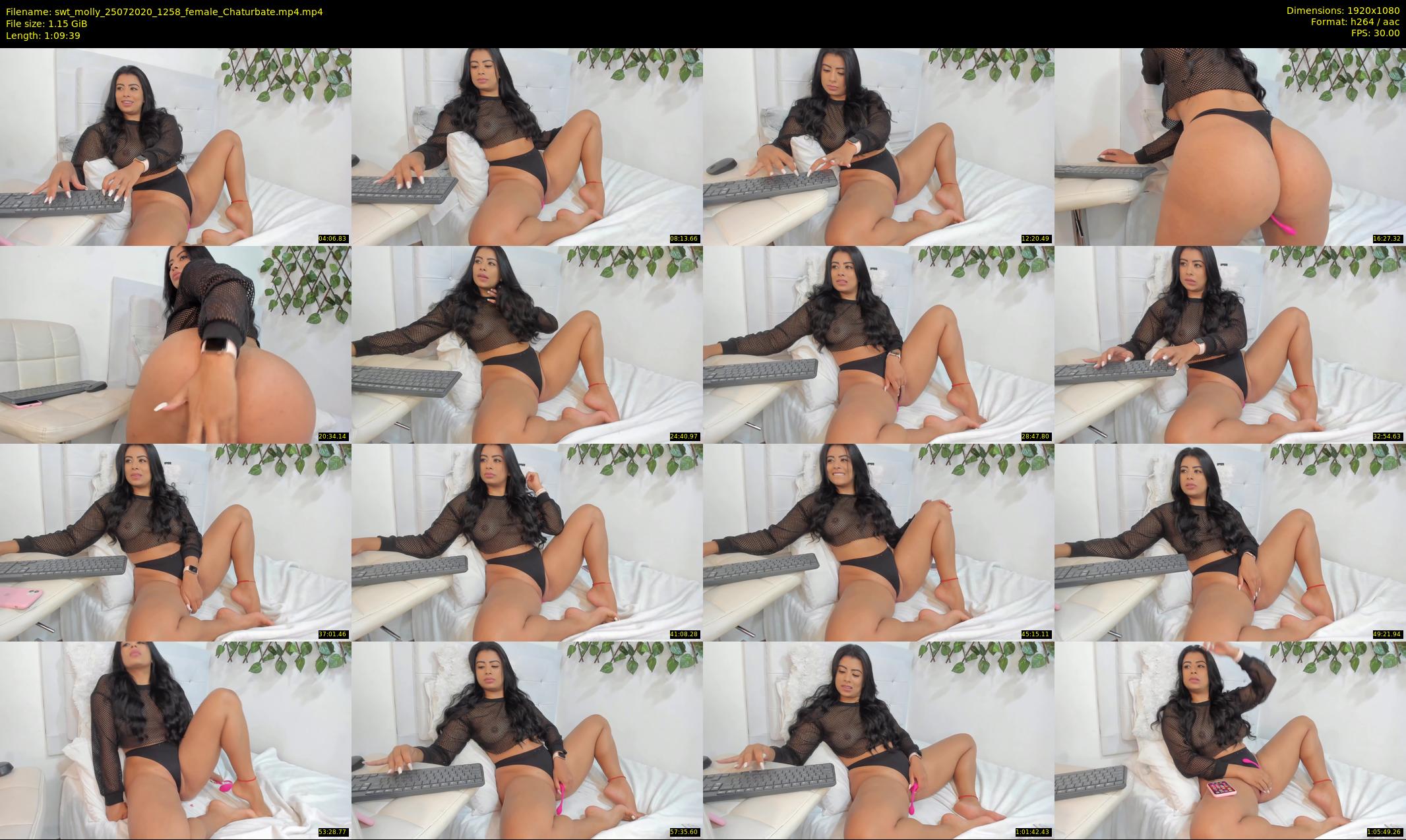 swt_molly — 70 minute Chaturbate female cam show recording, 1080p, Jul 25, 2020