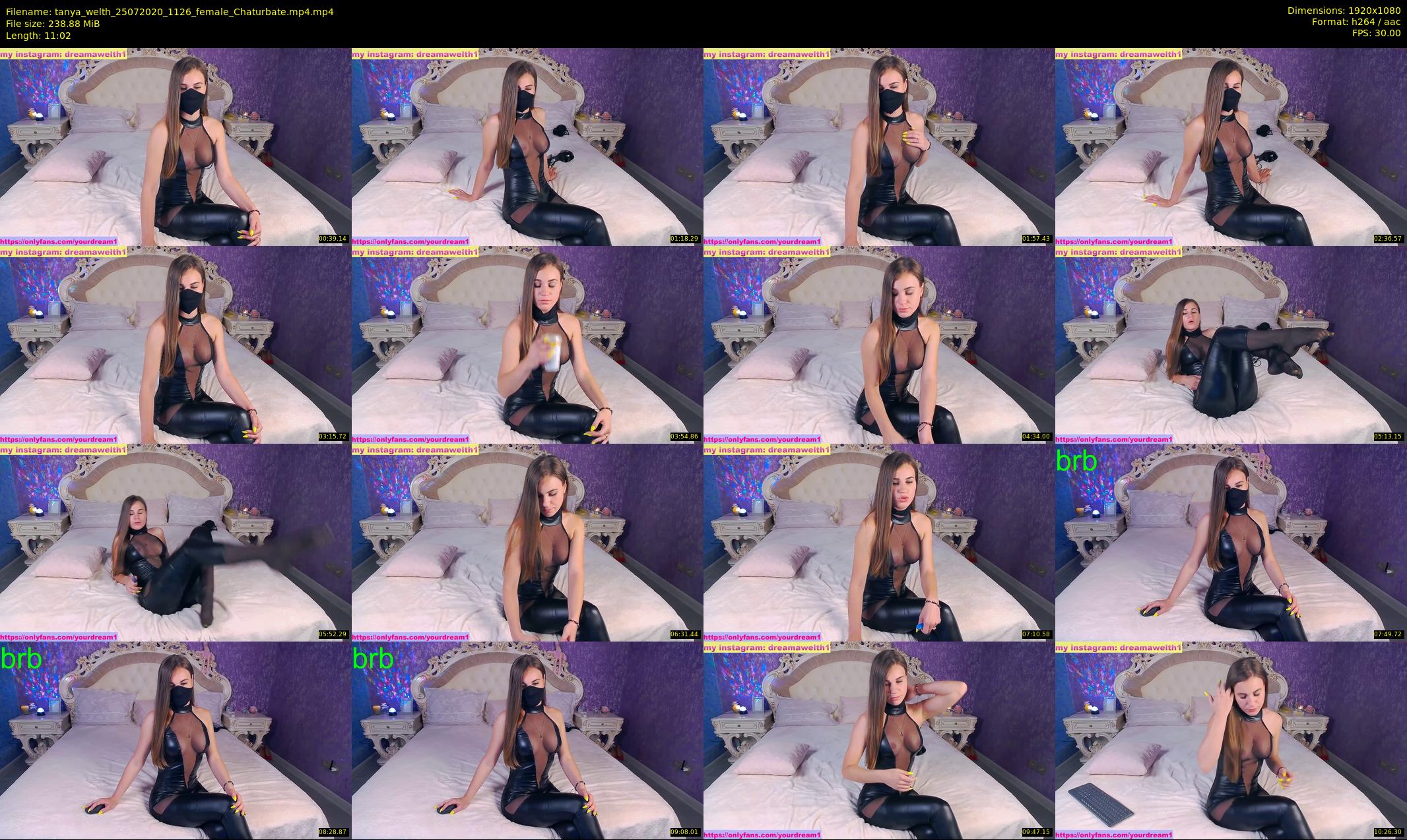 tanya_welth — 12 minute Chaturbate female cam show recording, 1080p, Jul 25, 2020
