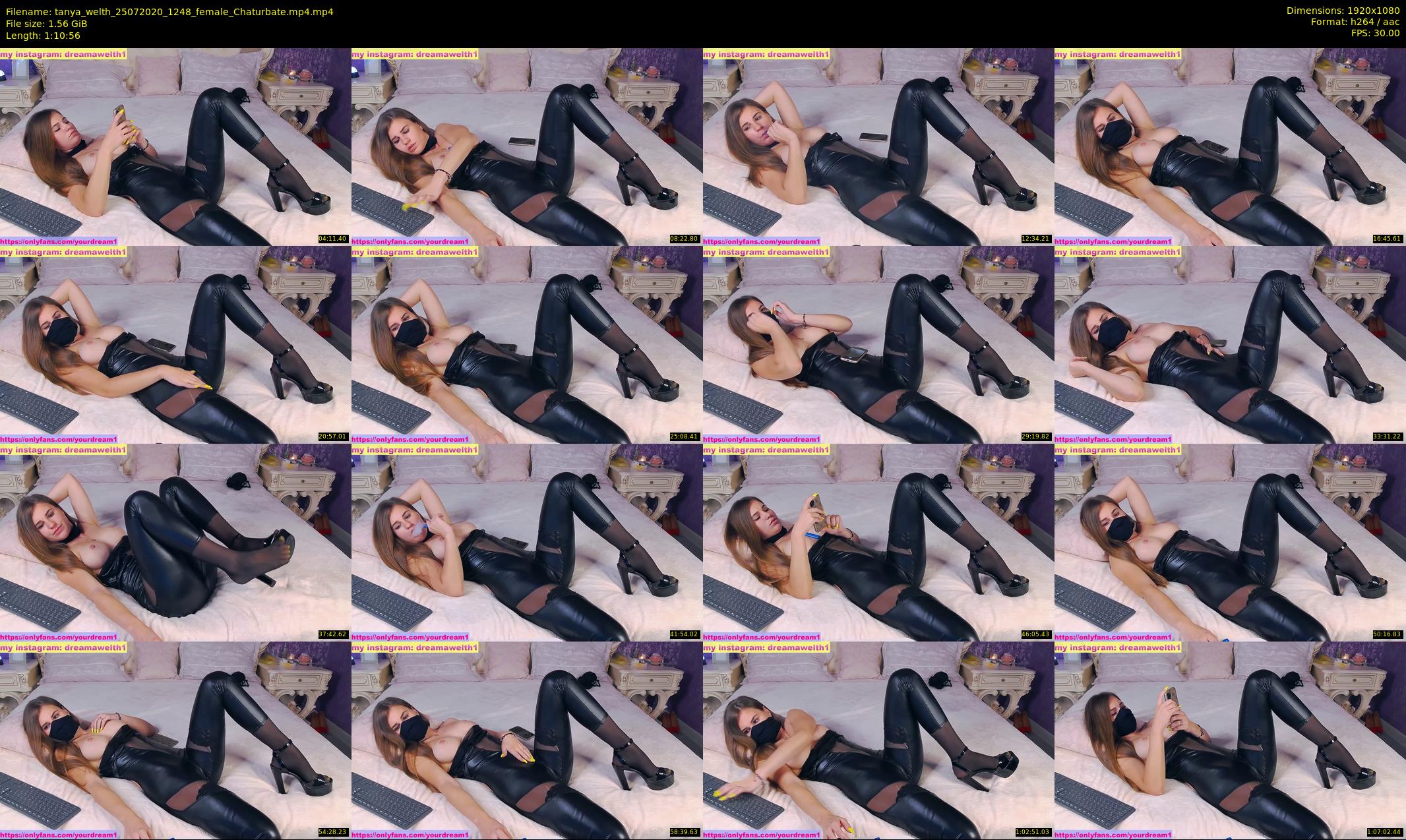 tanya_welth — 71 minute Chaturbate female cam show recording, 1080p, Jul 25, 2020