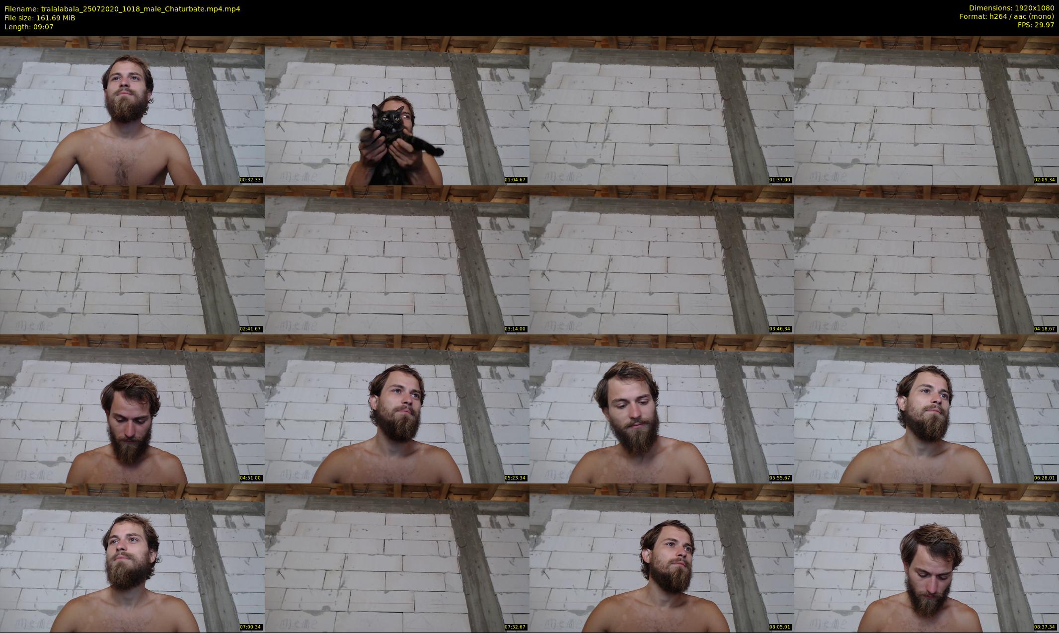 tralalabala — 10 minute Chaturbate male cam show recording, 1080p, Jul 25, 2020