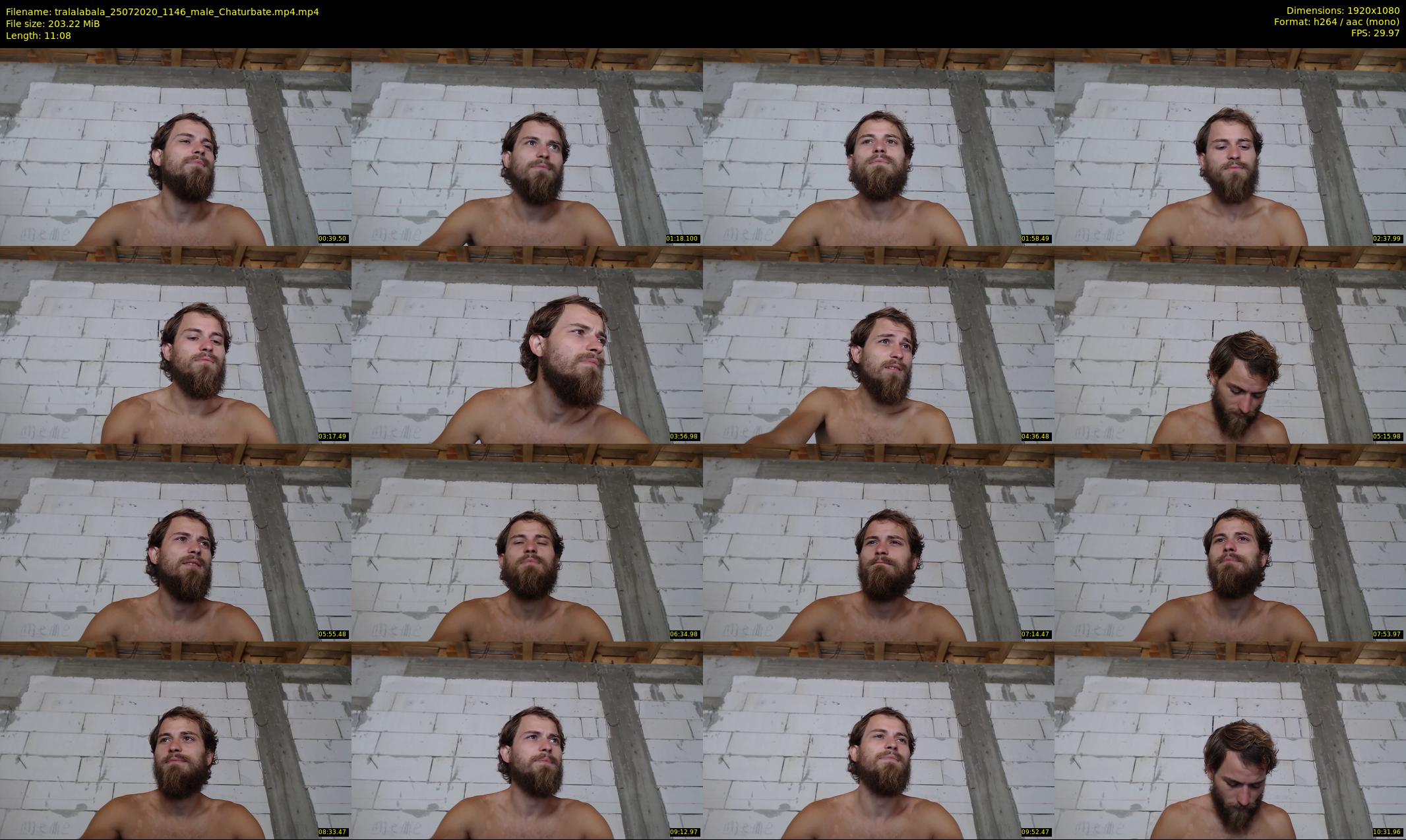 tralalabala — 12 minute Chaturbate male cam show recording, 1080p, Jul 25, 2020