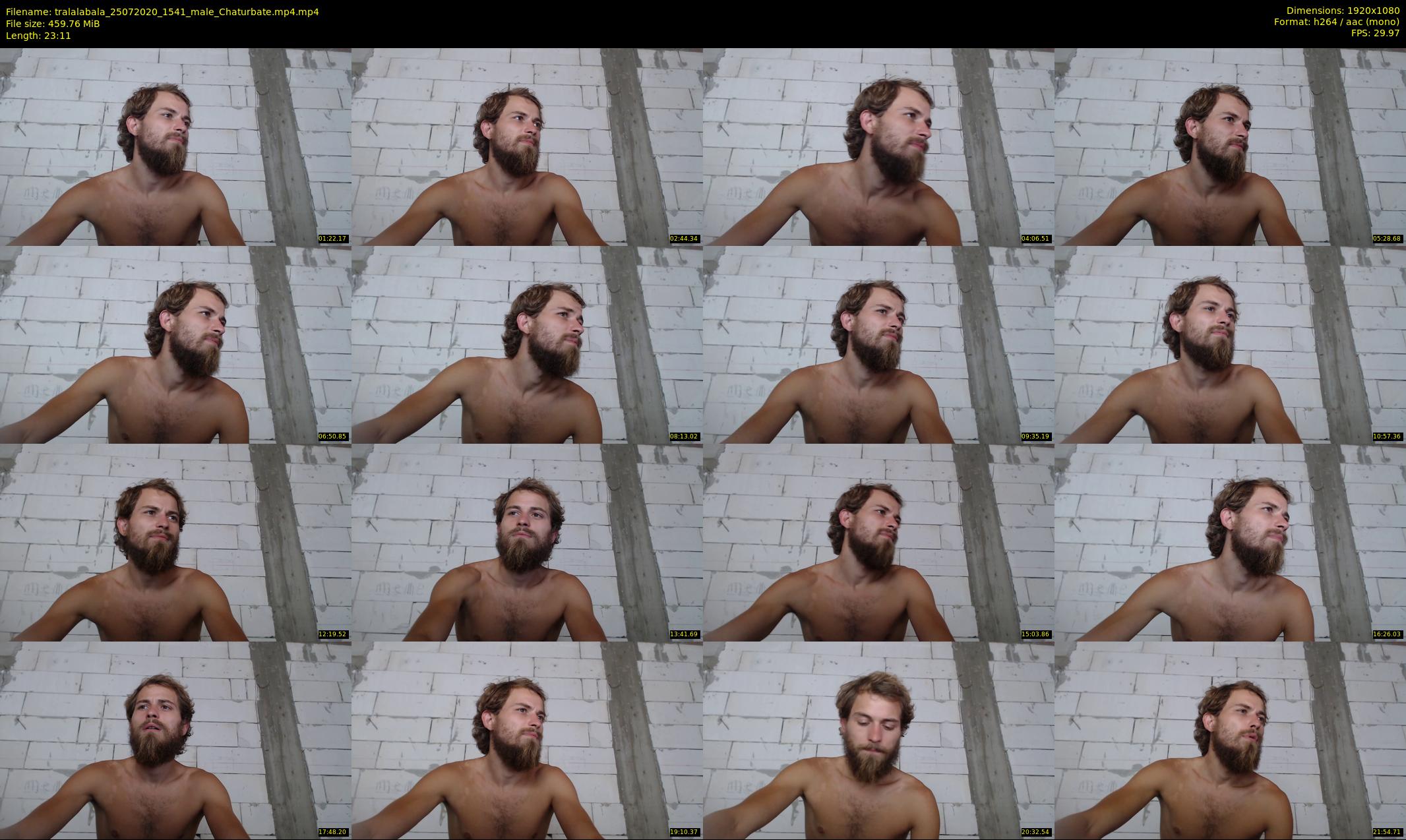 tralalabala — 24 minute Chaturbate male cam show recording, 1080p, Jul 25, 2020