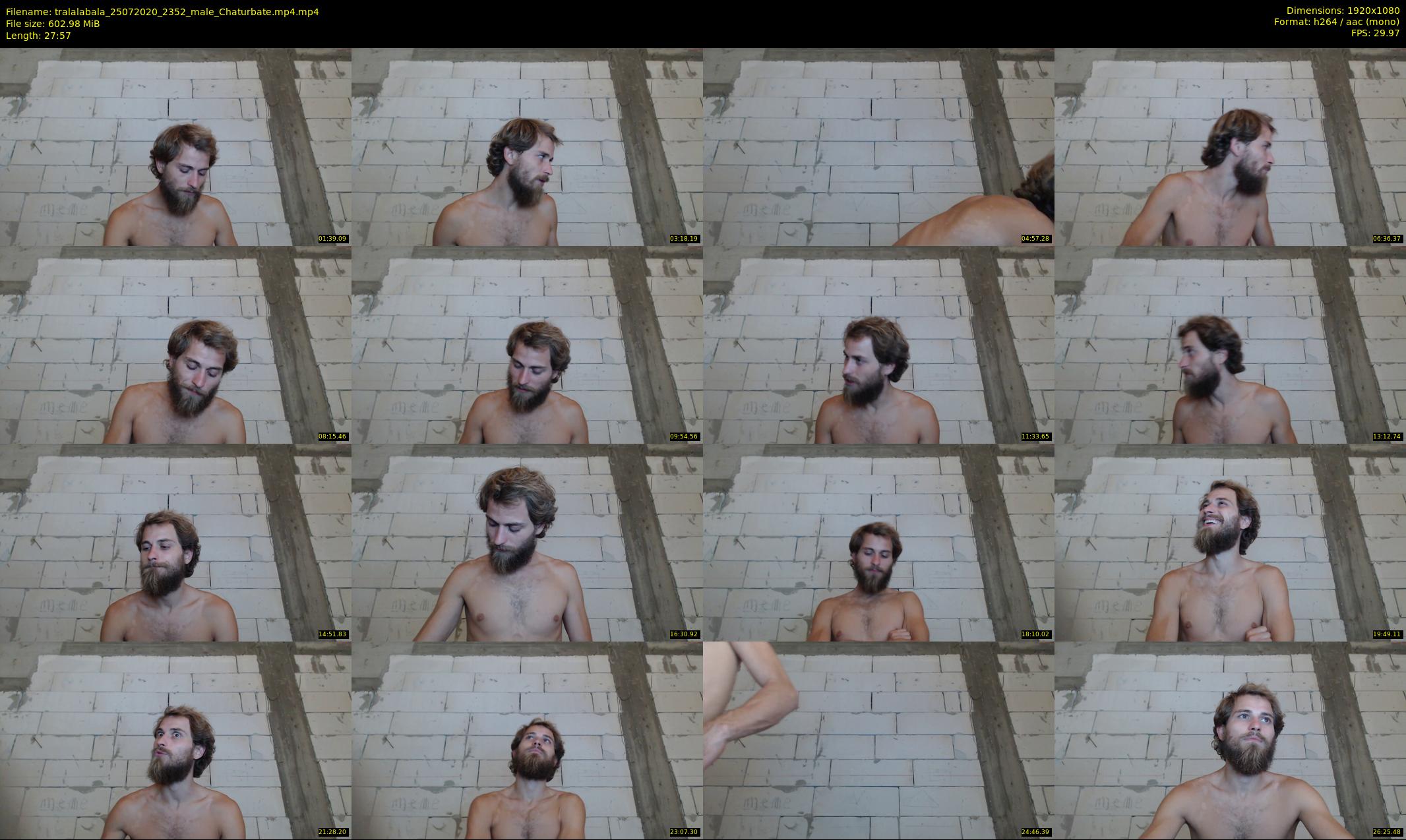 tralalabala — 28 minute Chaturbate male cam show recording, 1080p, Jul 25, 2020