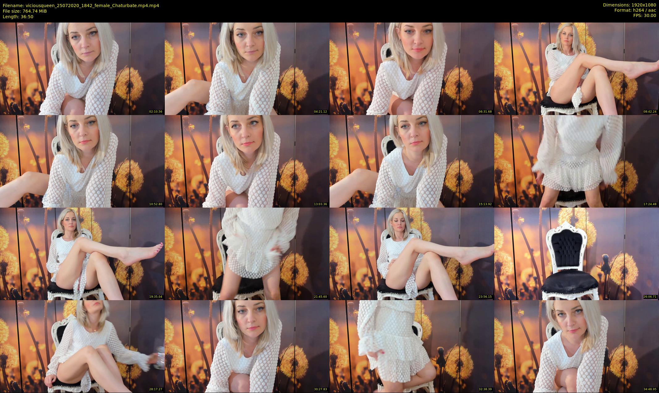 viciousqueen — 37 minute Chaturbate female cam show recording, 1080p, Jul 25, 2020