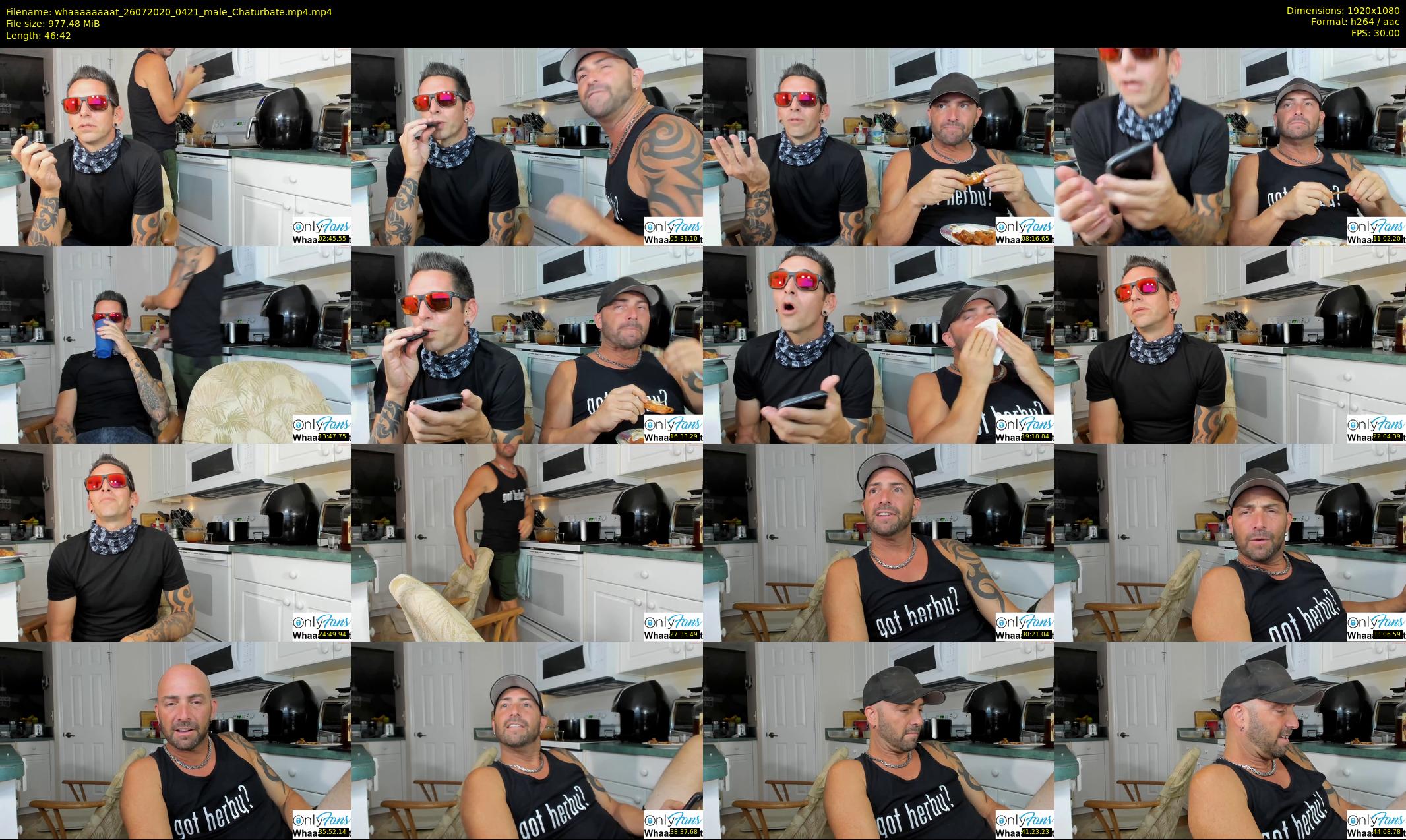 whaaaaaaaat — 47 minute Chaturbate couple cam show recording, 1080p, Jul 26, 2020