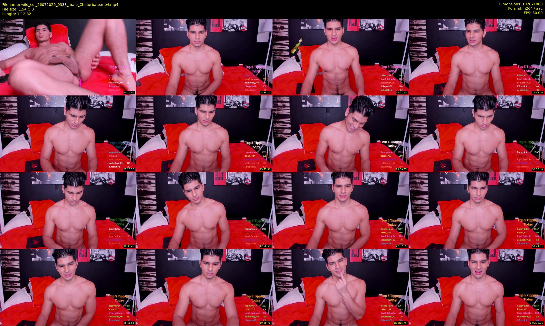 wild_col — 73 minute Chaturbate male cam show recording, 1080p, Jul 26, 2020