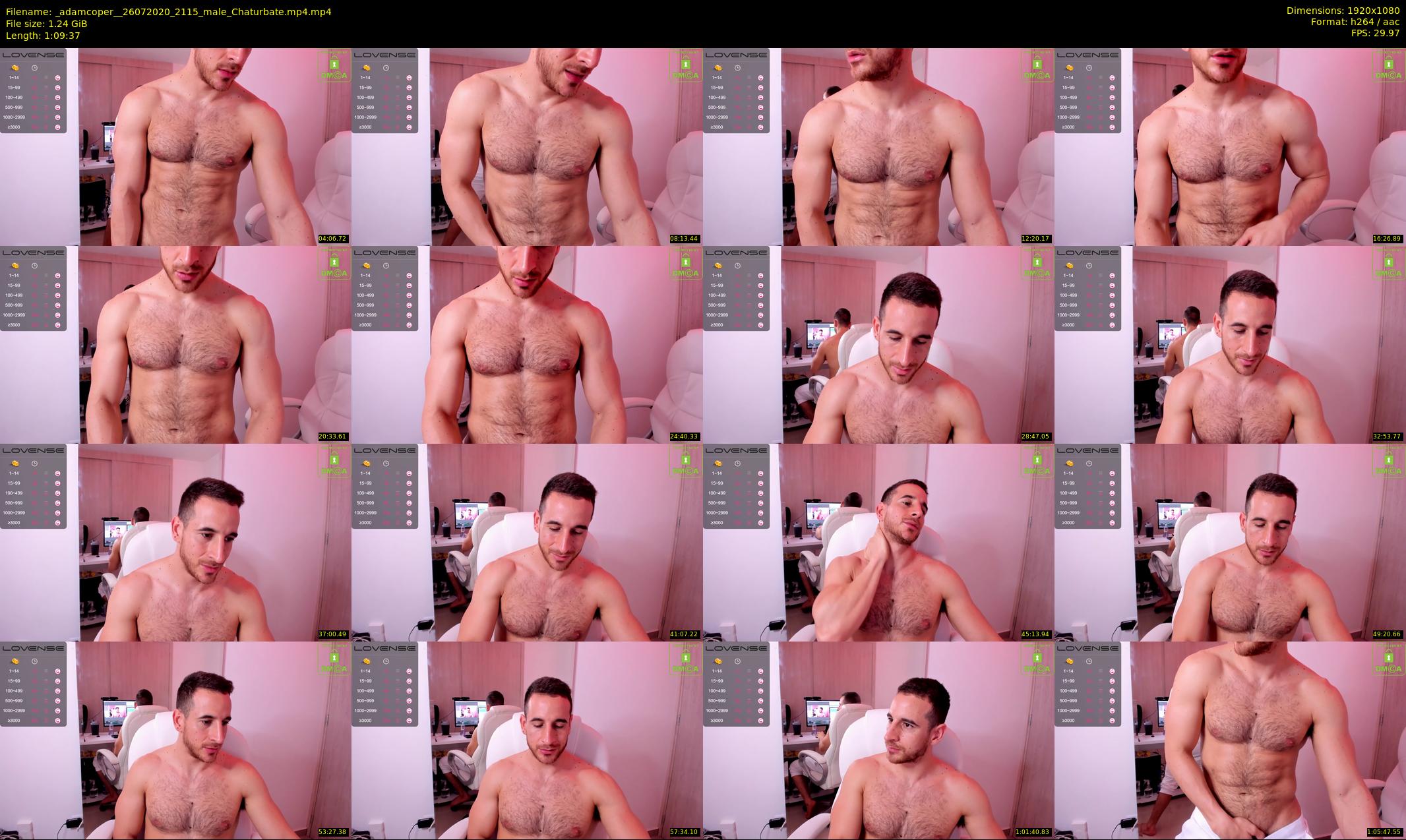 _adamcoper_ — 70 minute Chaturbate male cam show recording, 1080p, Jul 26, 2020