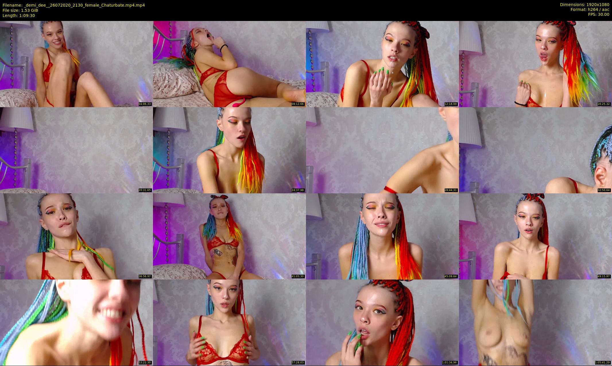 _demi_dee_ — 70 minute Chaturbate female cam show recording, 1080p, Jul 26, 2020