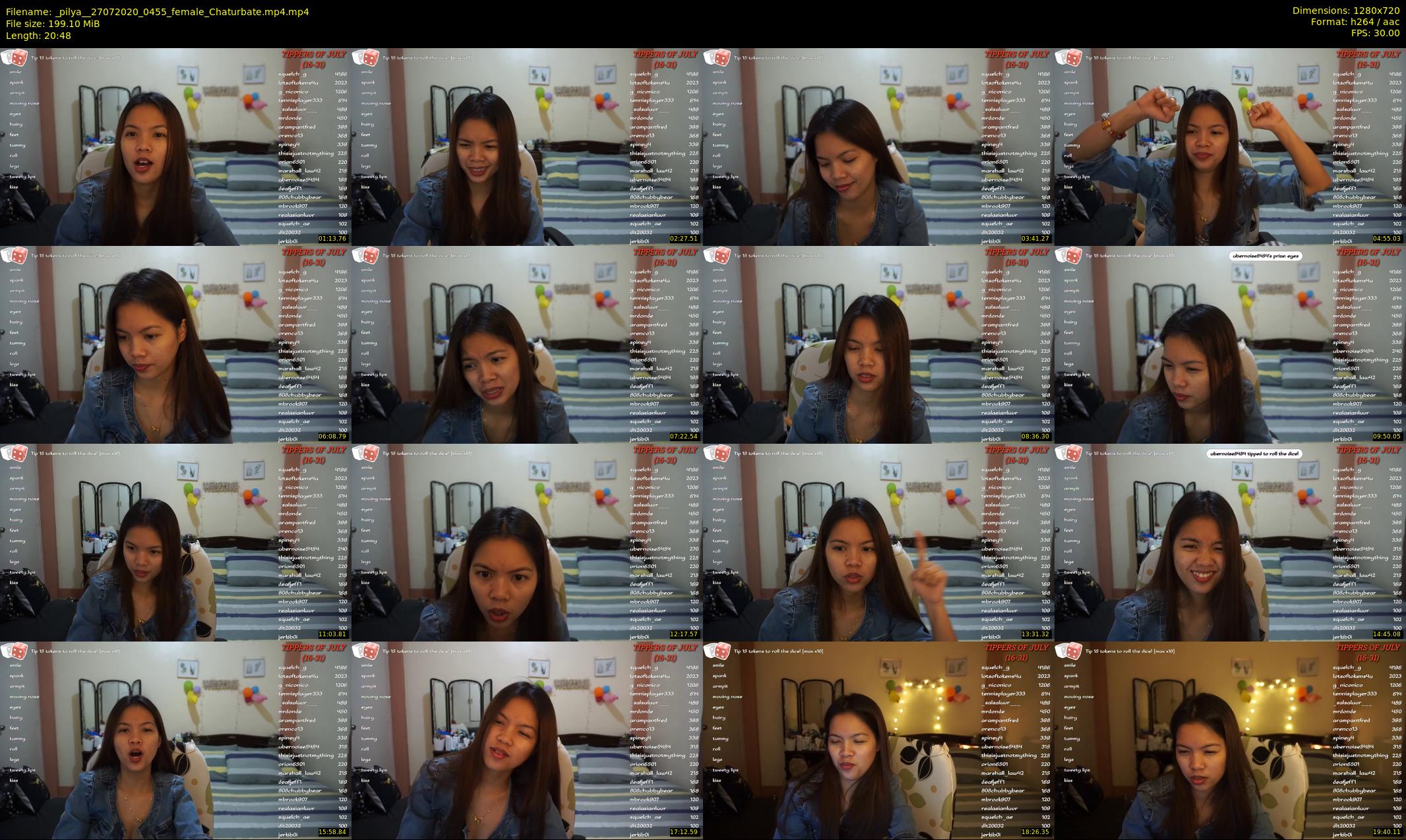 _pilya_ — 21 minute Chaturbate female cam show recording, 720p, Jul 27, 2020