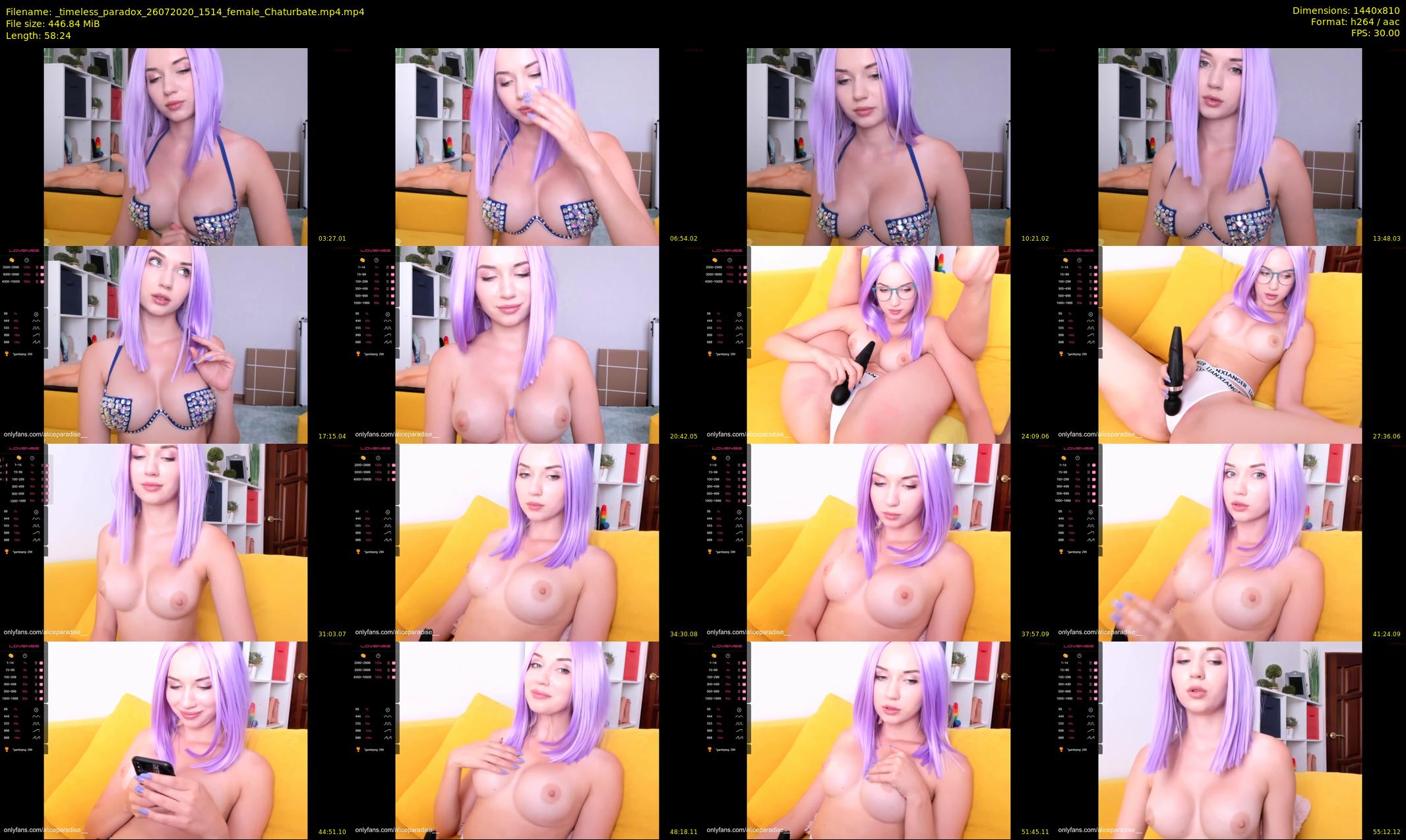 _timeless_paradox — 59 minute Chaturbate female cam show recording, 720p, Jul 26, 2020