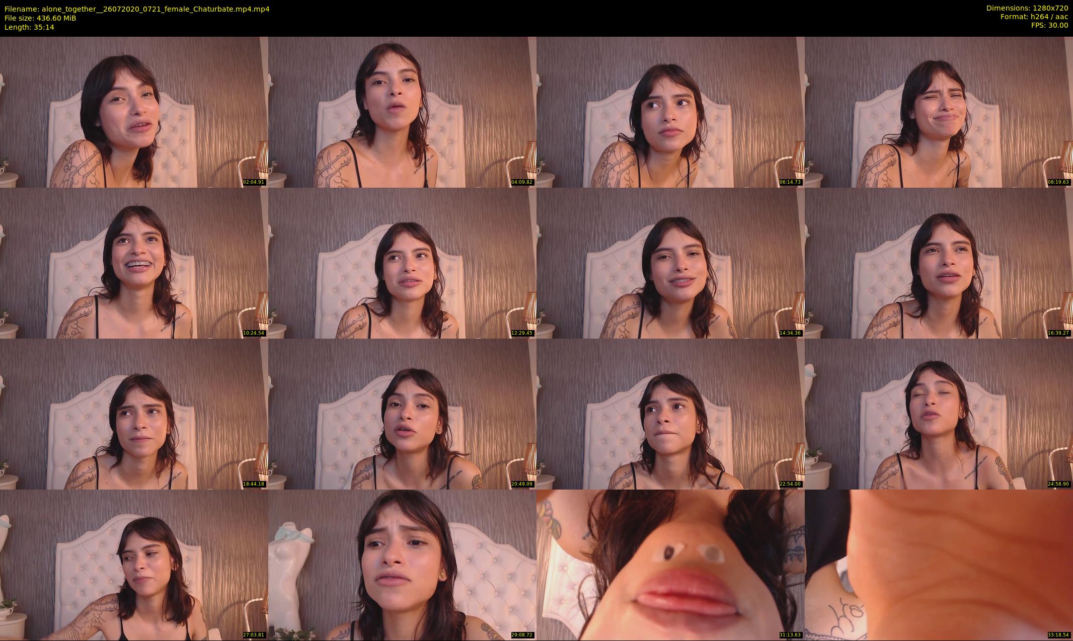 alone_together_ — 36 minute Chaturbate female cam show recording, 720p, Jul 26, 2020