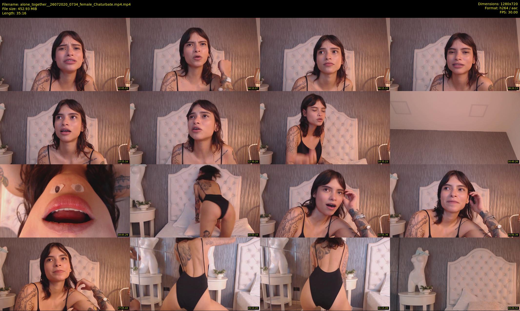 alone_together_ — 36 minute Chaturbate female cam show recording, 720p, Jul 26, 2020