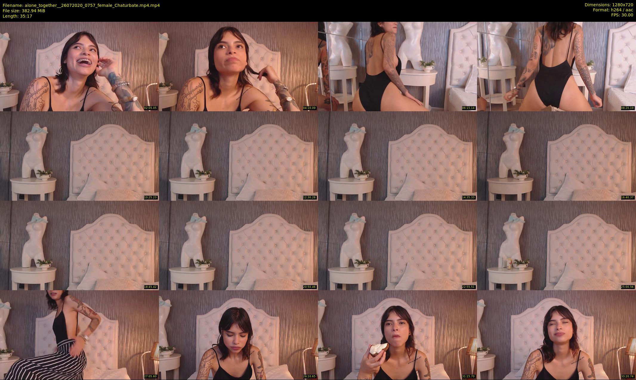 alone_together_ — 36 minute Chaturbate female cam show recording, 720p, Jul 26, 2020