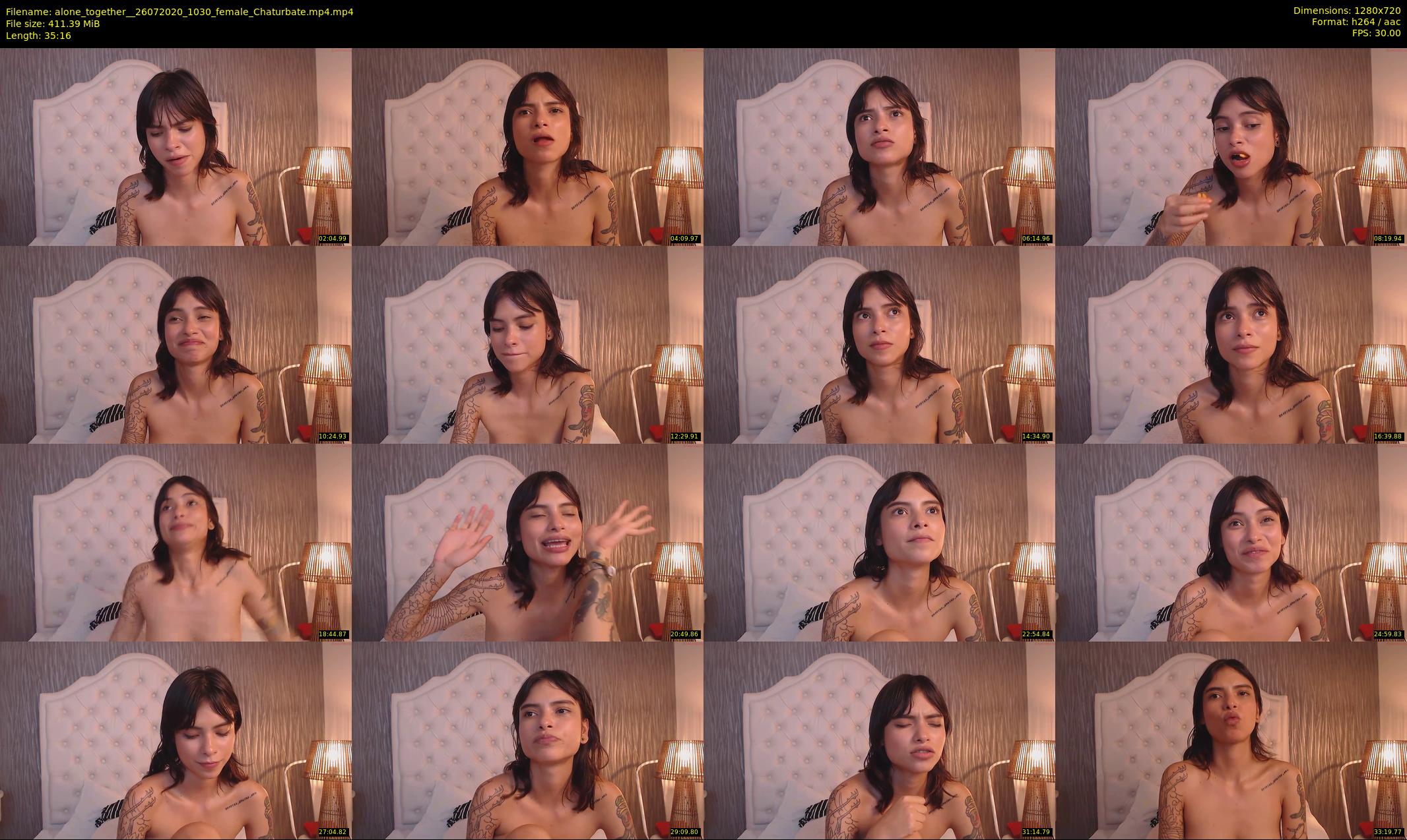 alone_together_ — 36 minute Chaturbate female cam show recording, 720p, Jul 26, 2020